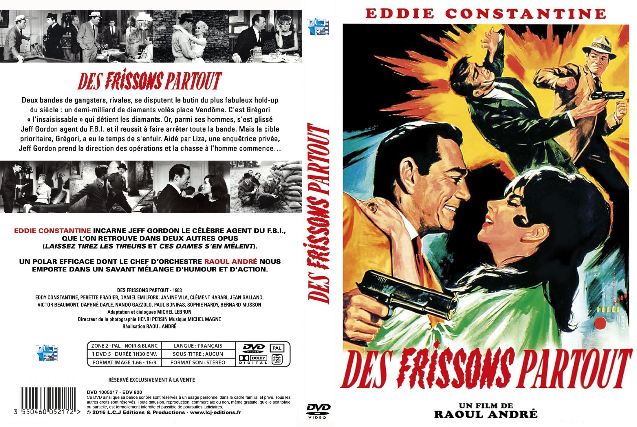 Jaquette DVD Des frissons partout