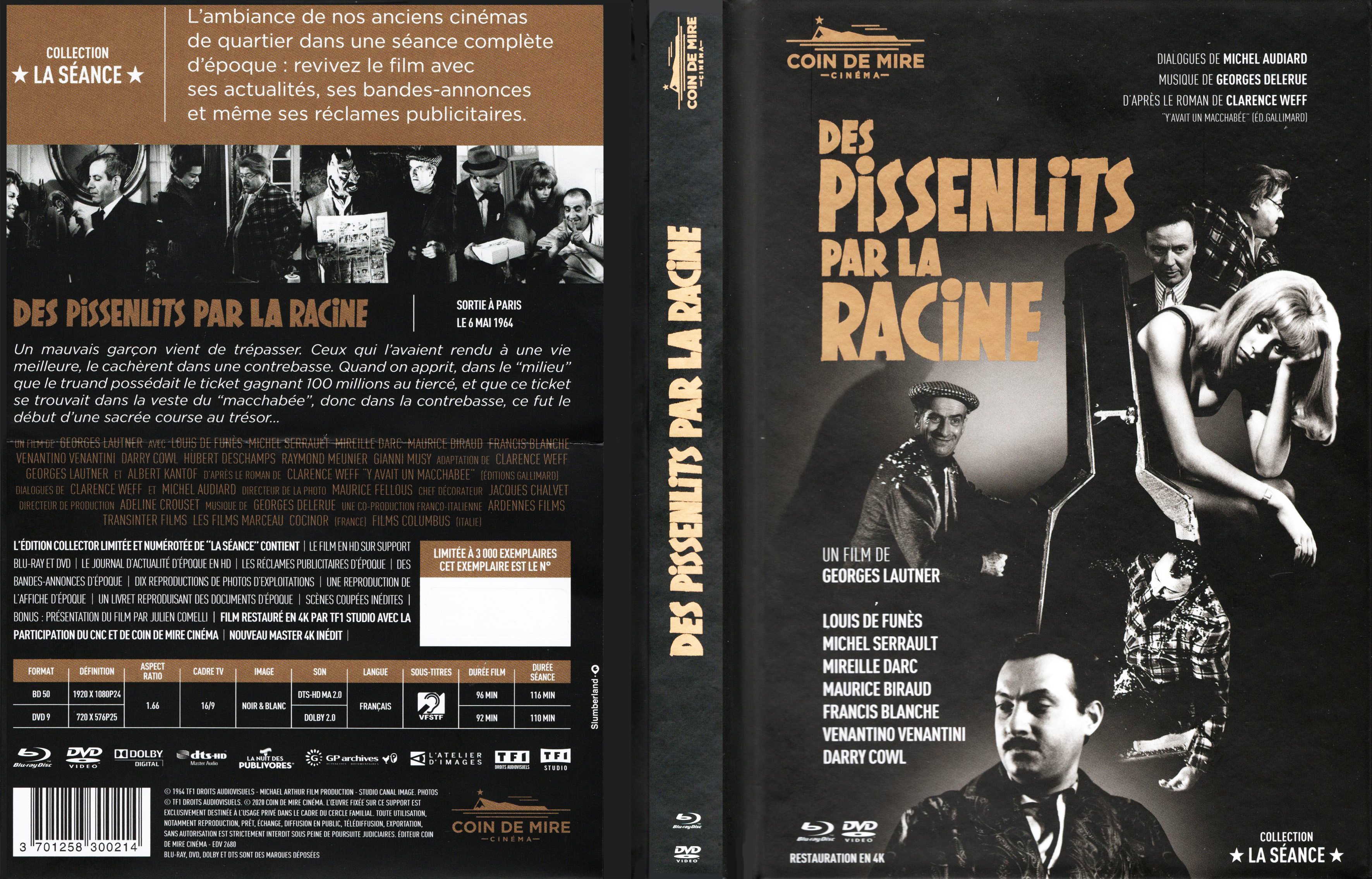 Jaquette DVD Des pissenlits par la racine (BLU-RAY)