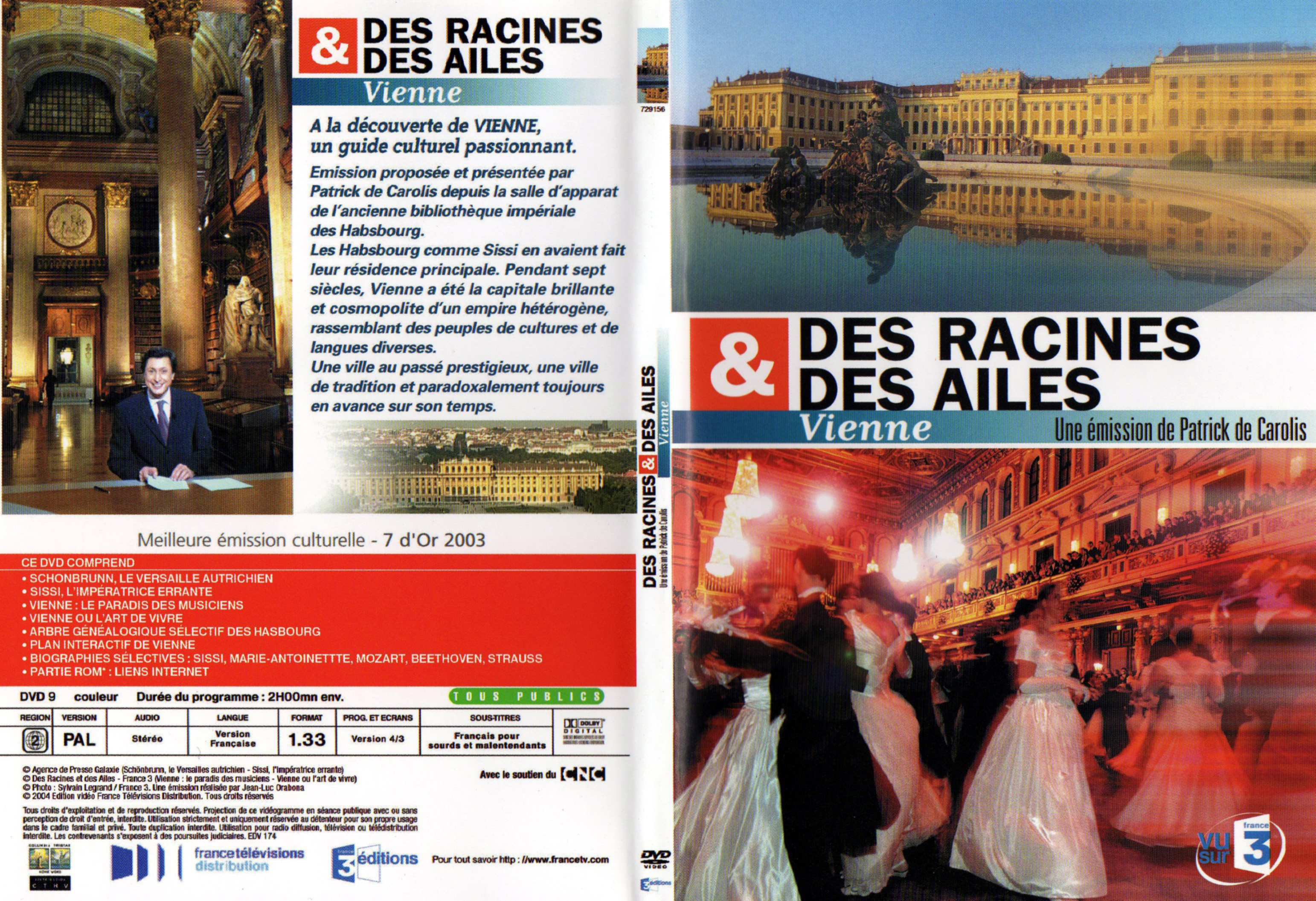 Jaquette DVD Des racines et des ailes - Vienne