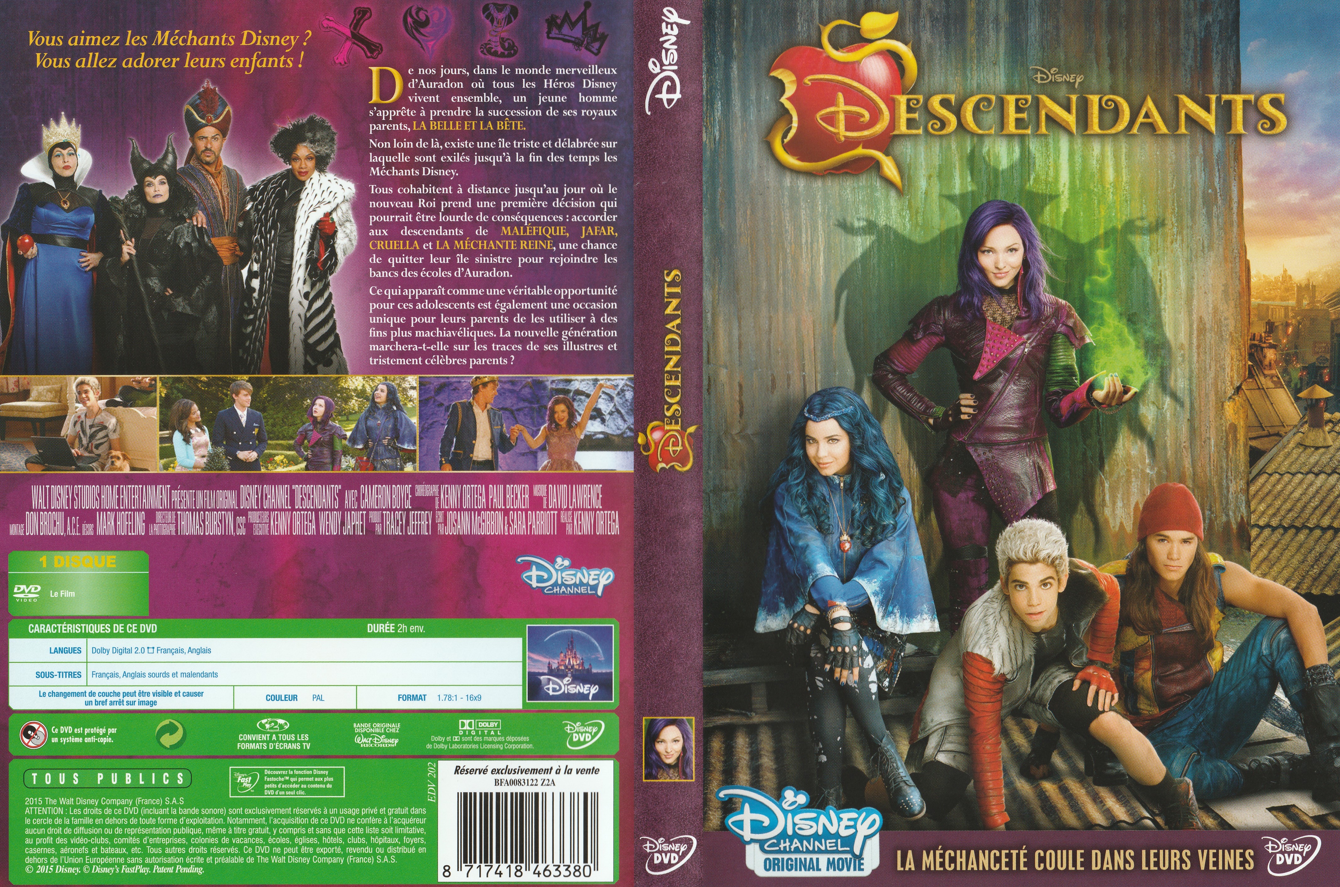 Jaquette DVD Descendants