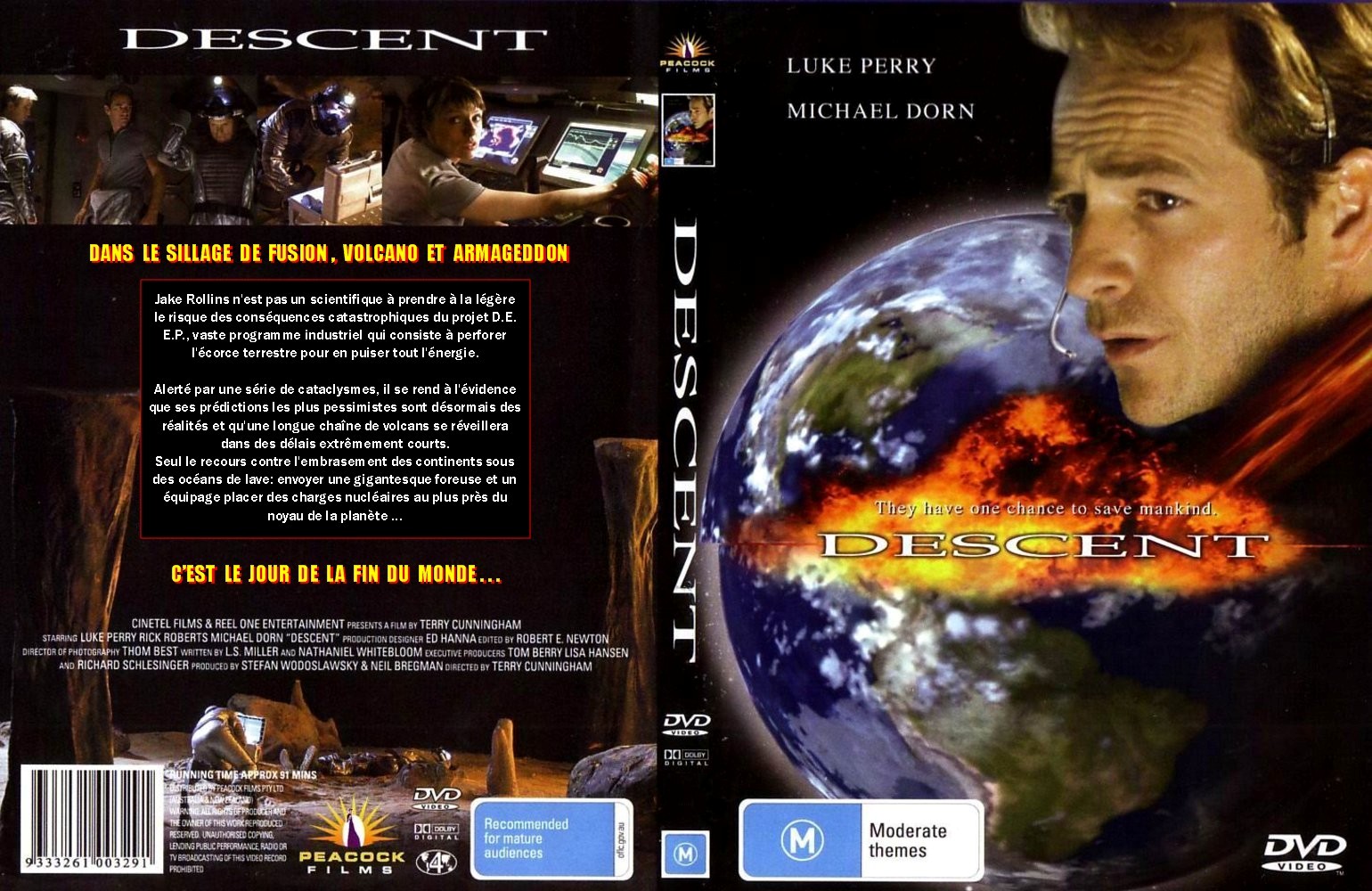 Jaquette DVD Descent (2005) custom