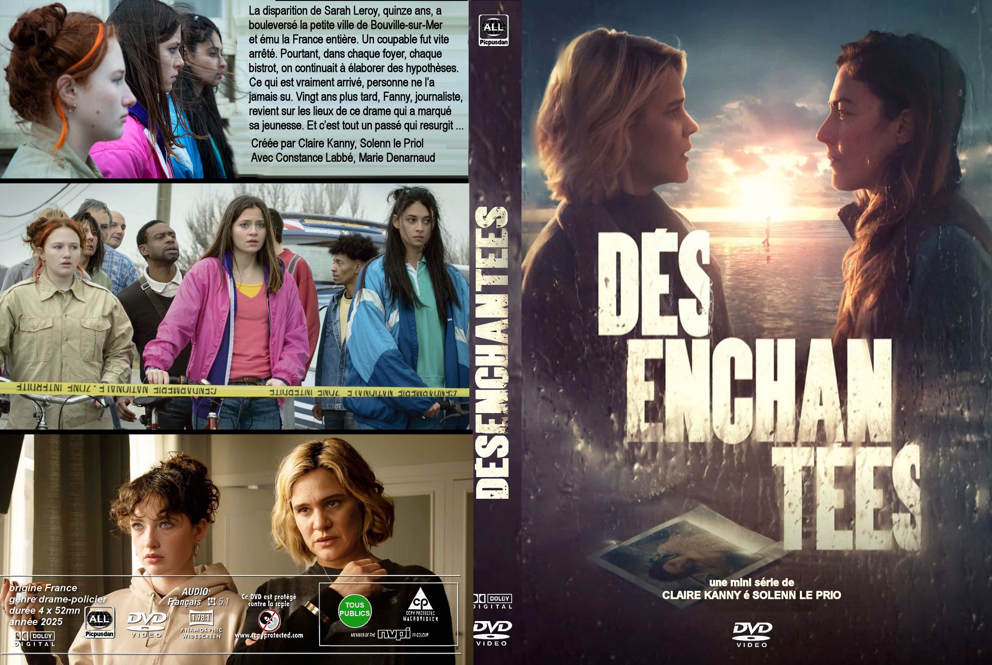 Jaquette DVD D�senchant�es custom