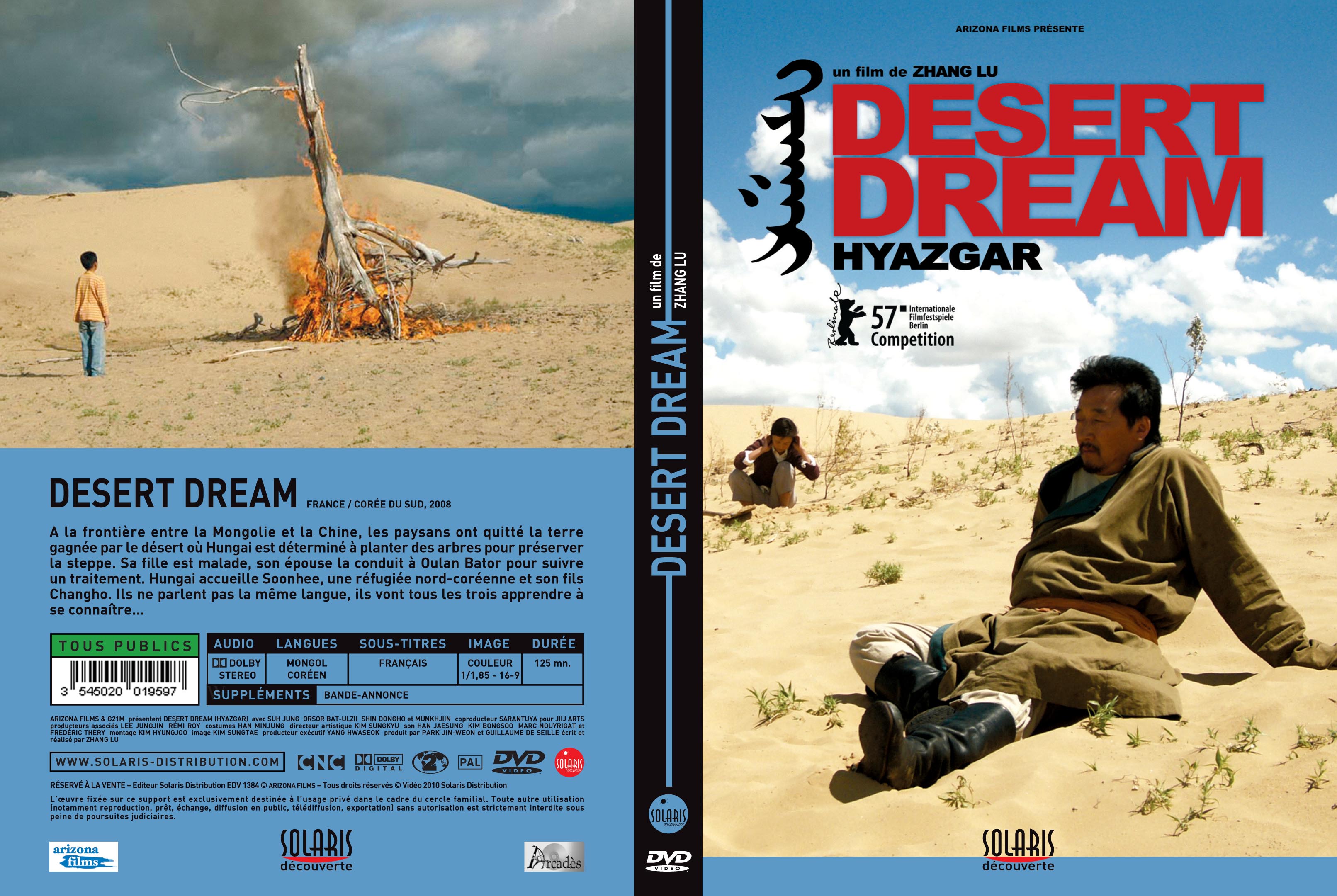 Jaquette DVD Desert dream