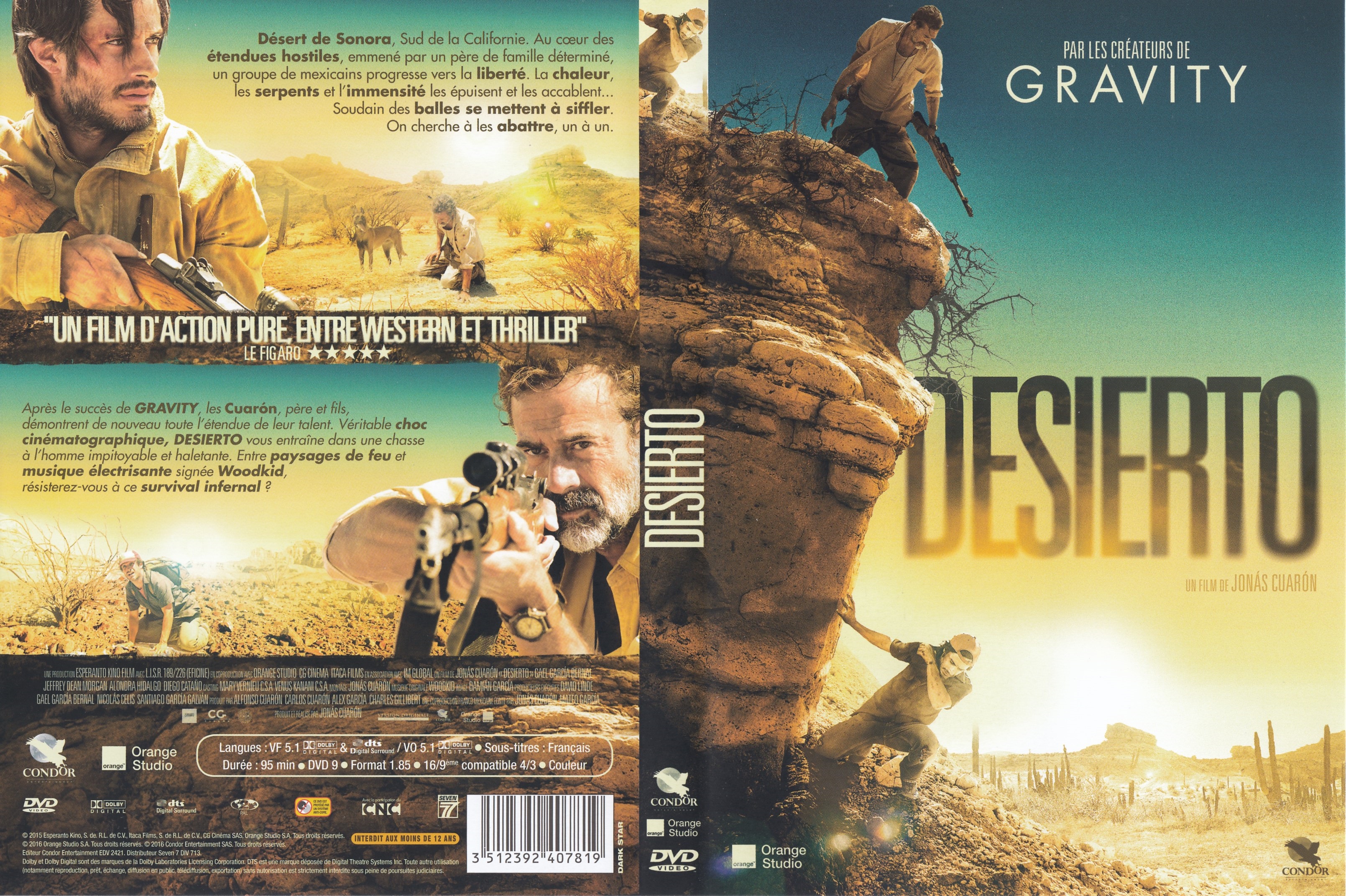 Jaquette DVD Desierto