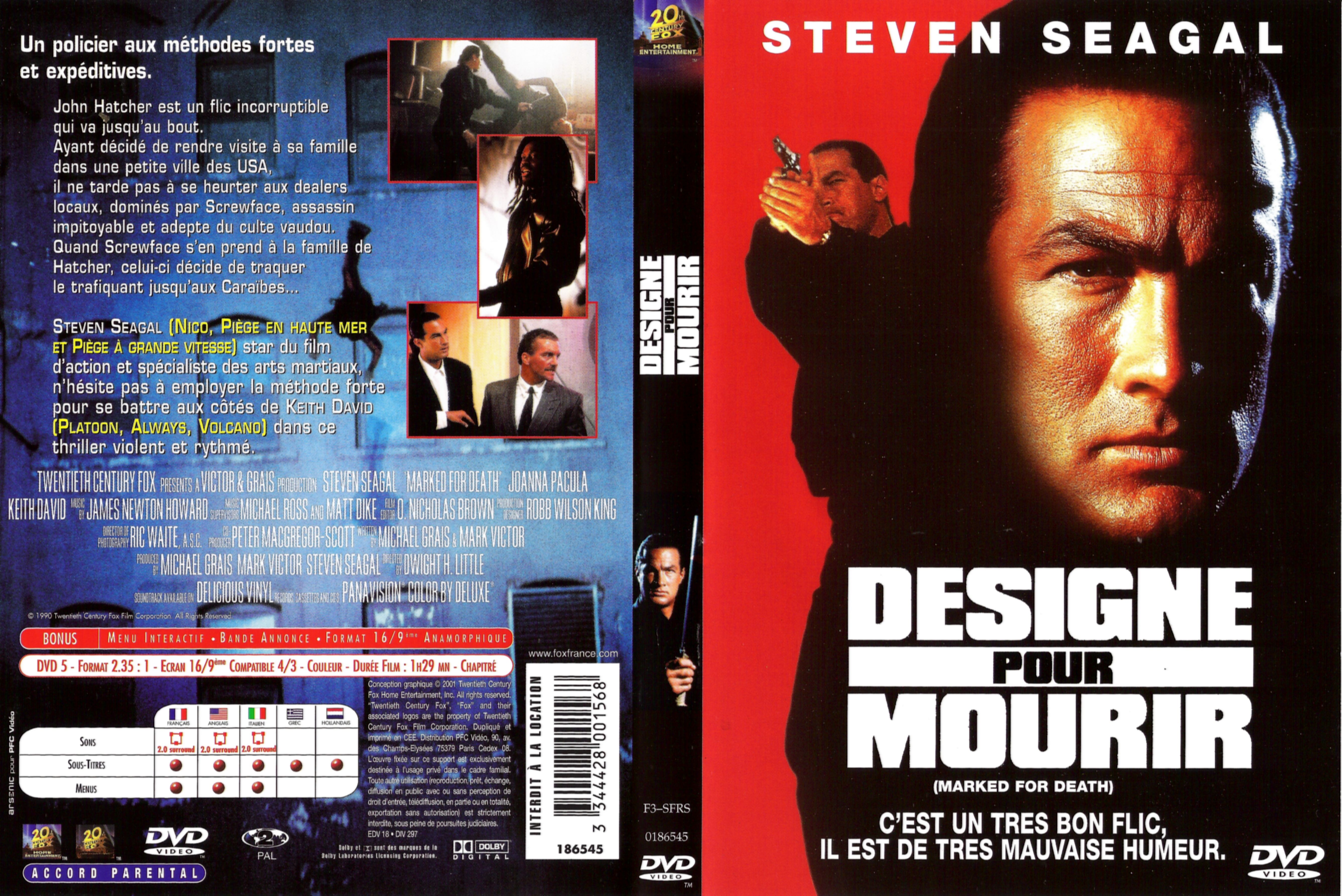 Jaquette DVD Design pour mourir