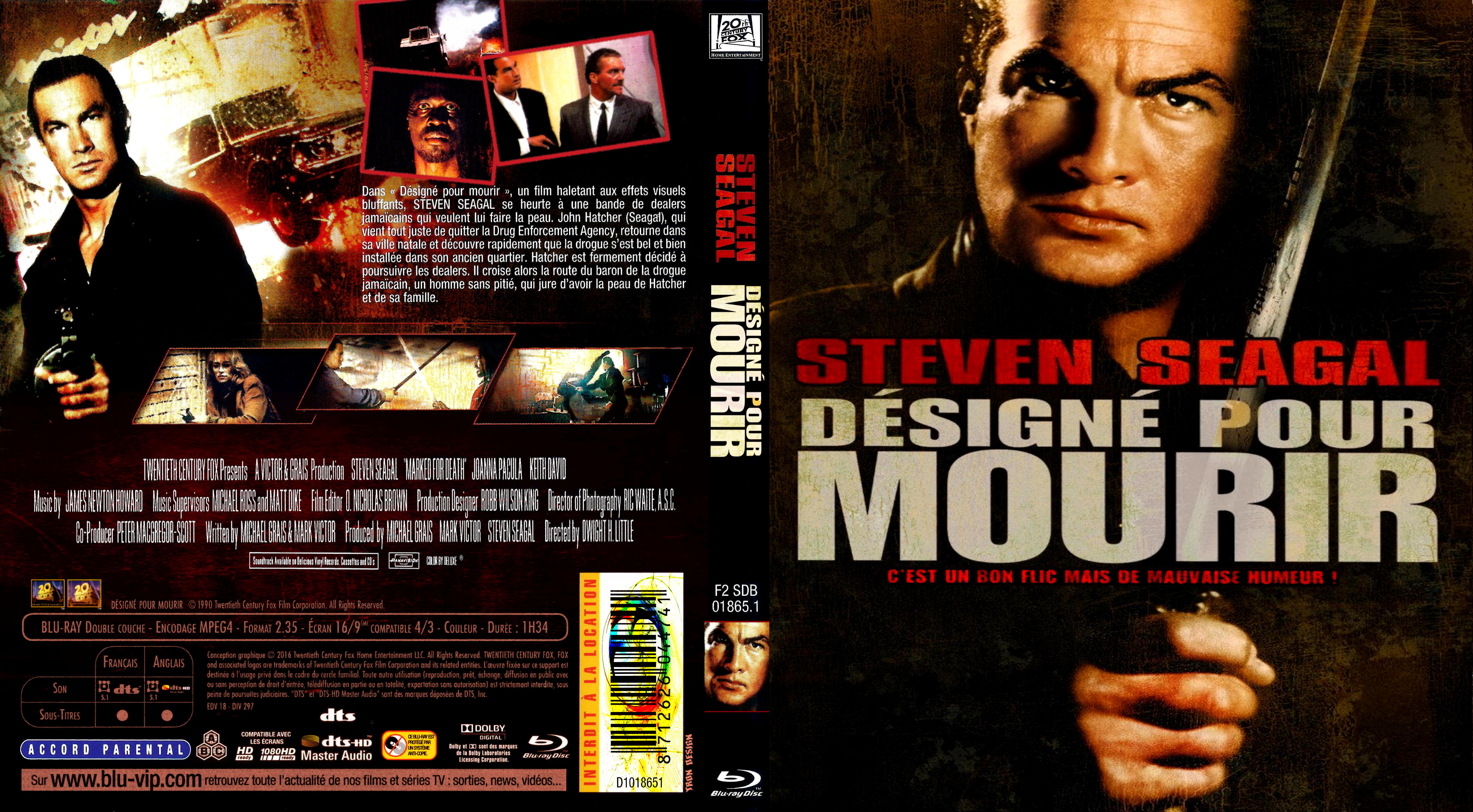 Jaquette DVD Dsign pour mourir custom (BLU-RAY)