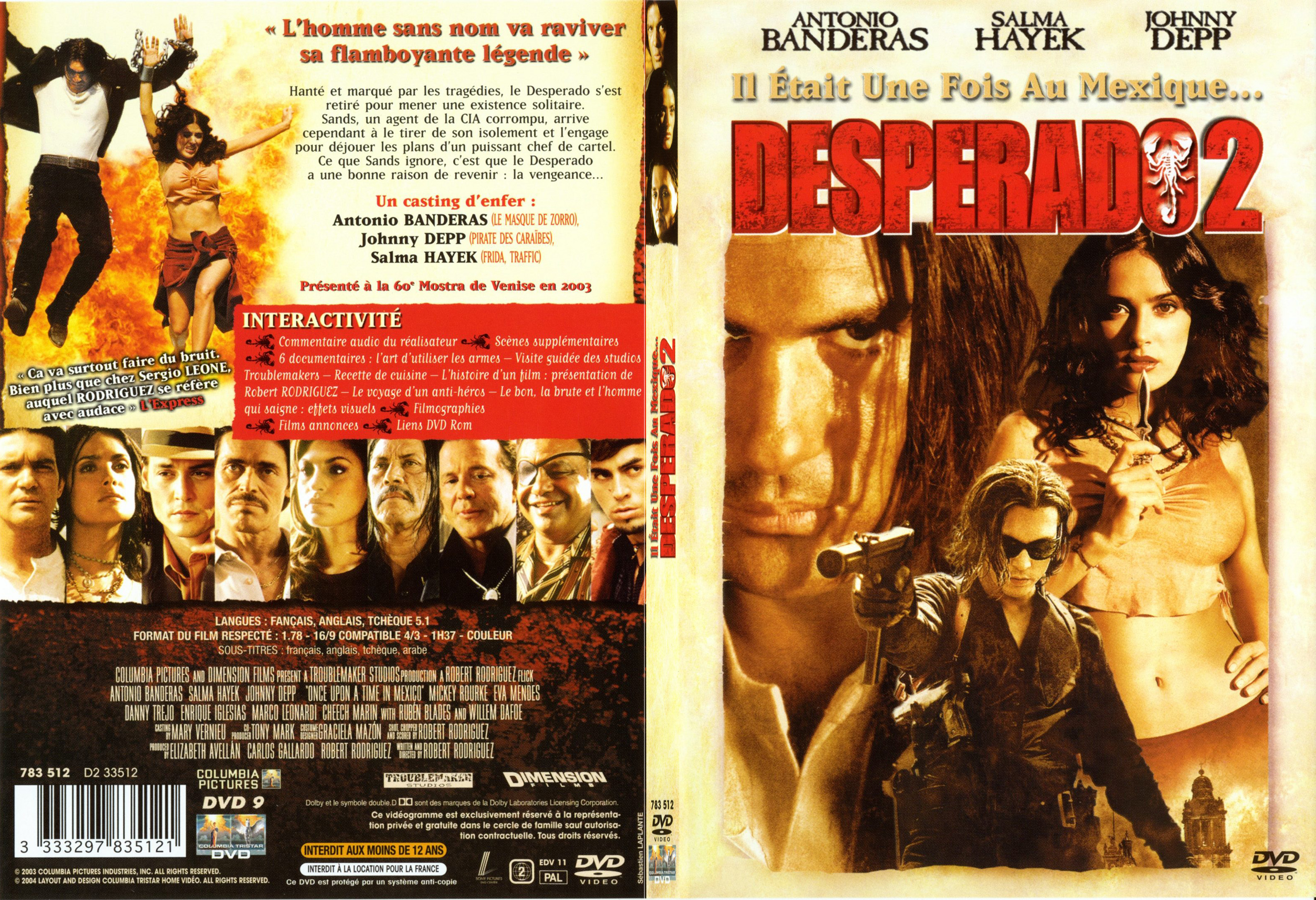Jaquette DVD Desperado 2 - SLIM