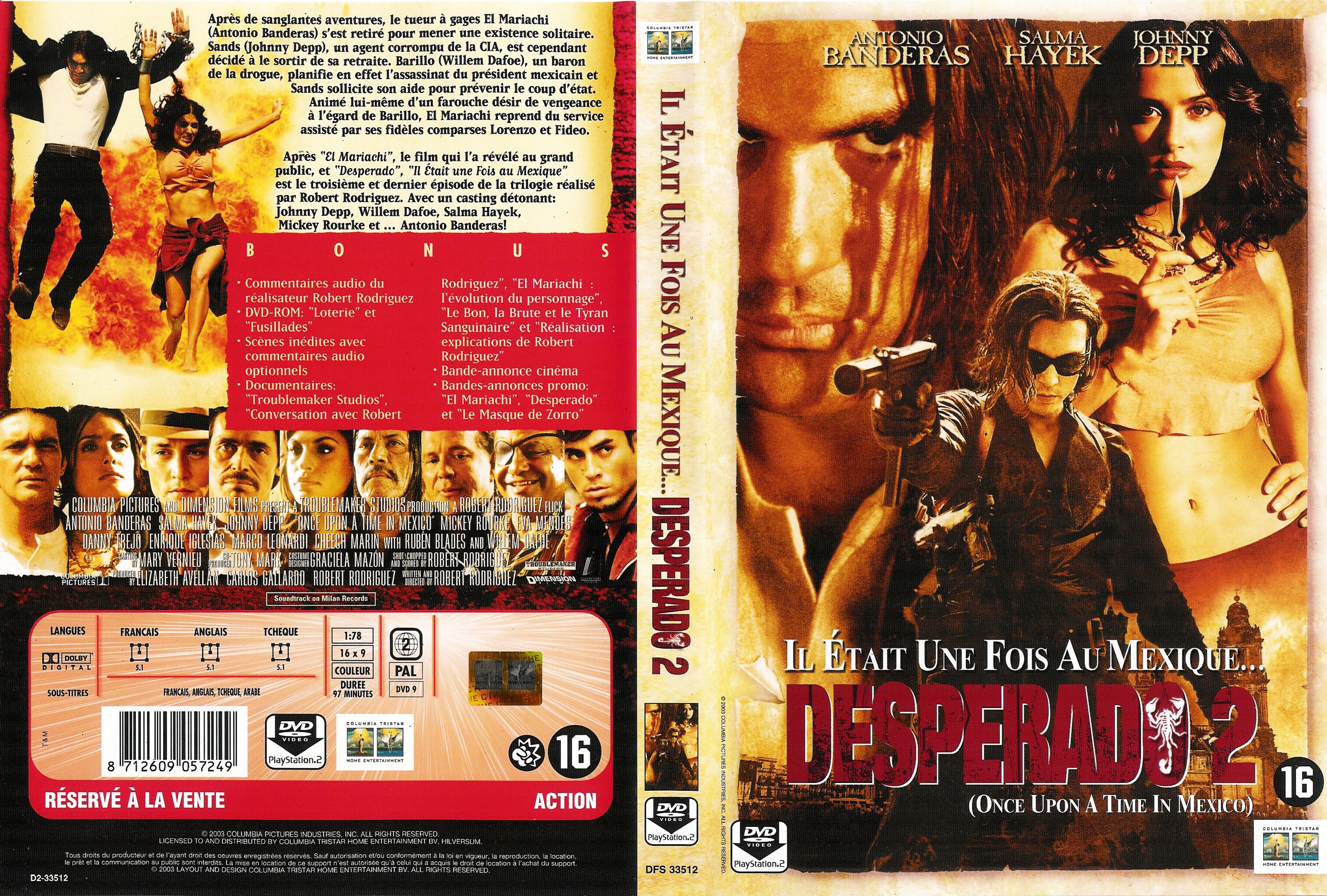 Jaquette DVD Desperado 2 v2
