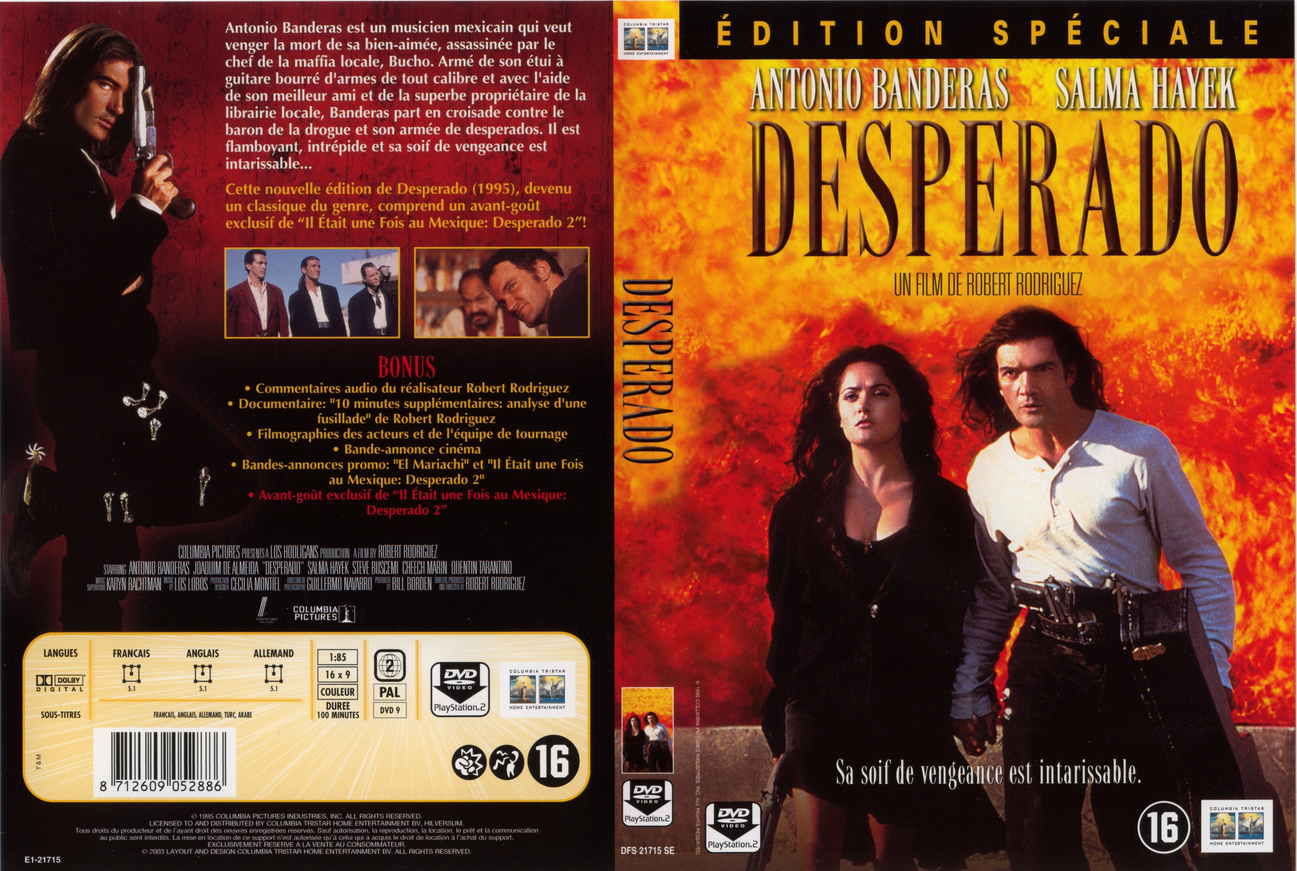 Jaquette DVD Desperado v2