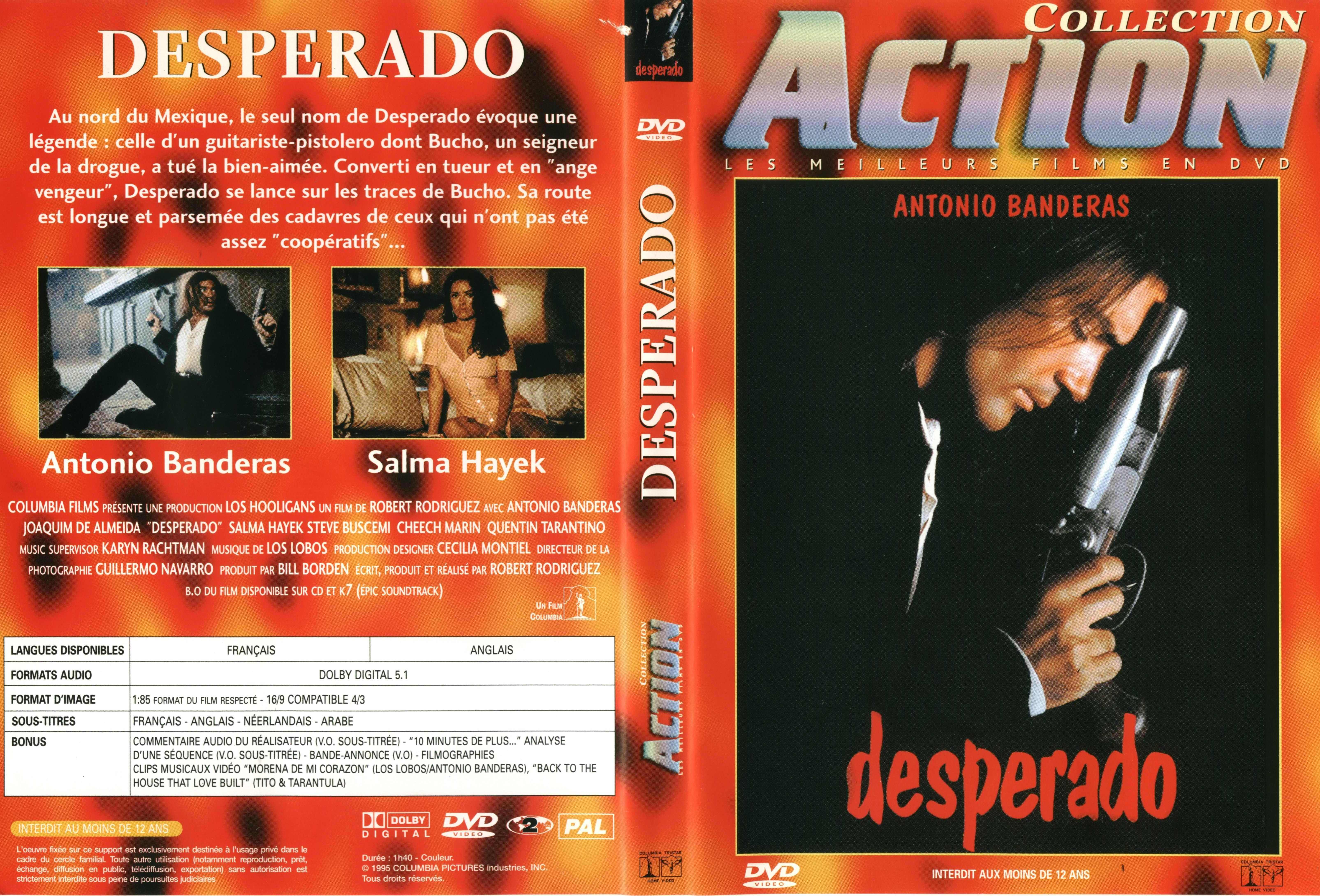 Jaquette DVD Desperado v3