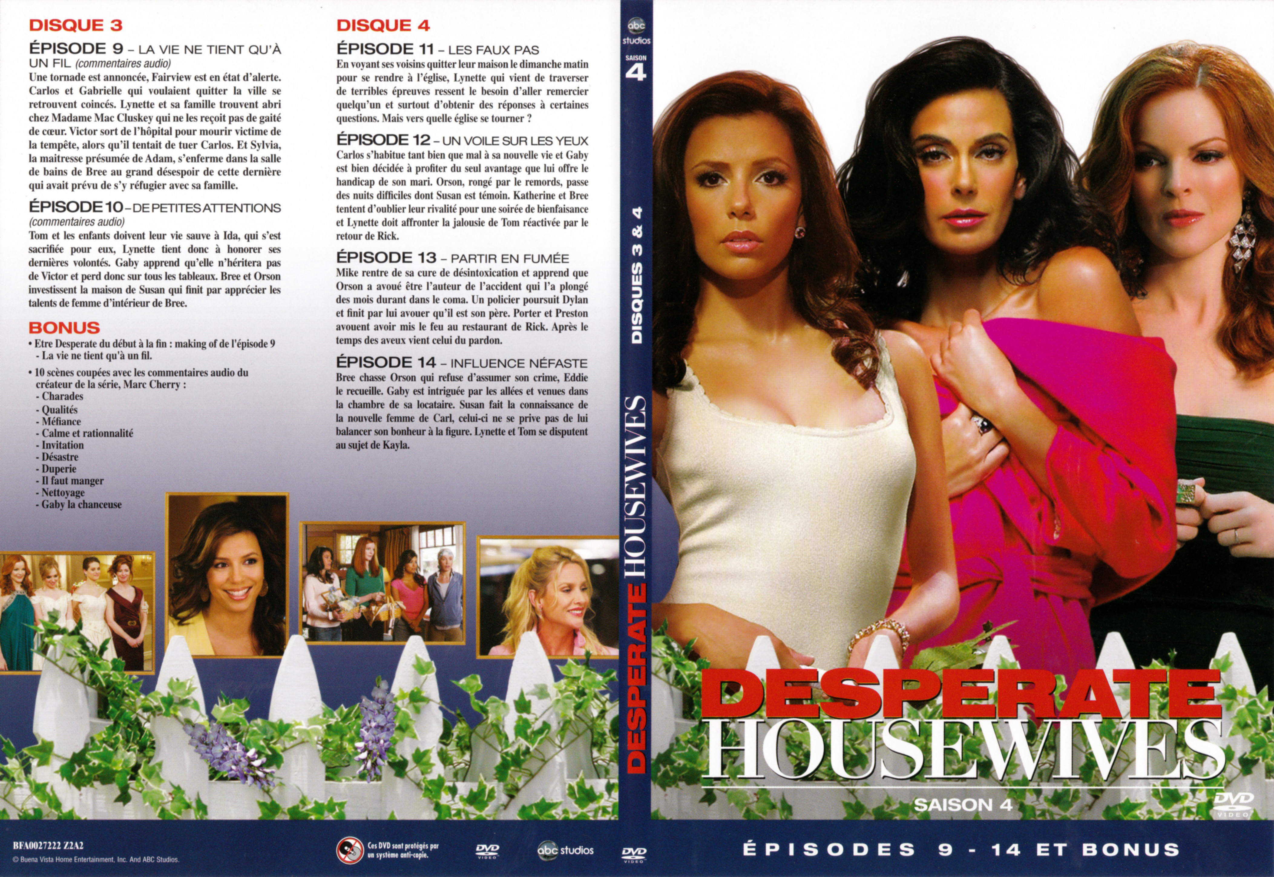Jaquette DVD Desperate Housewives saison 4 DVD 2