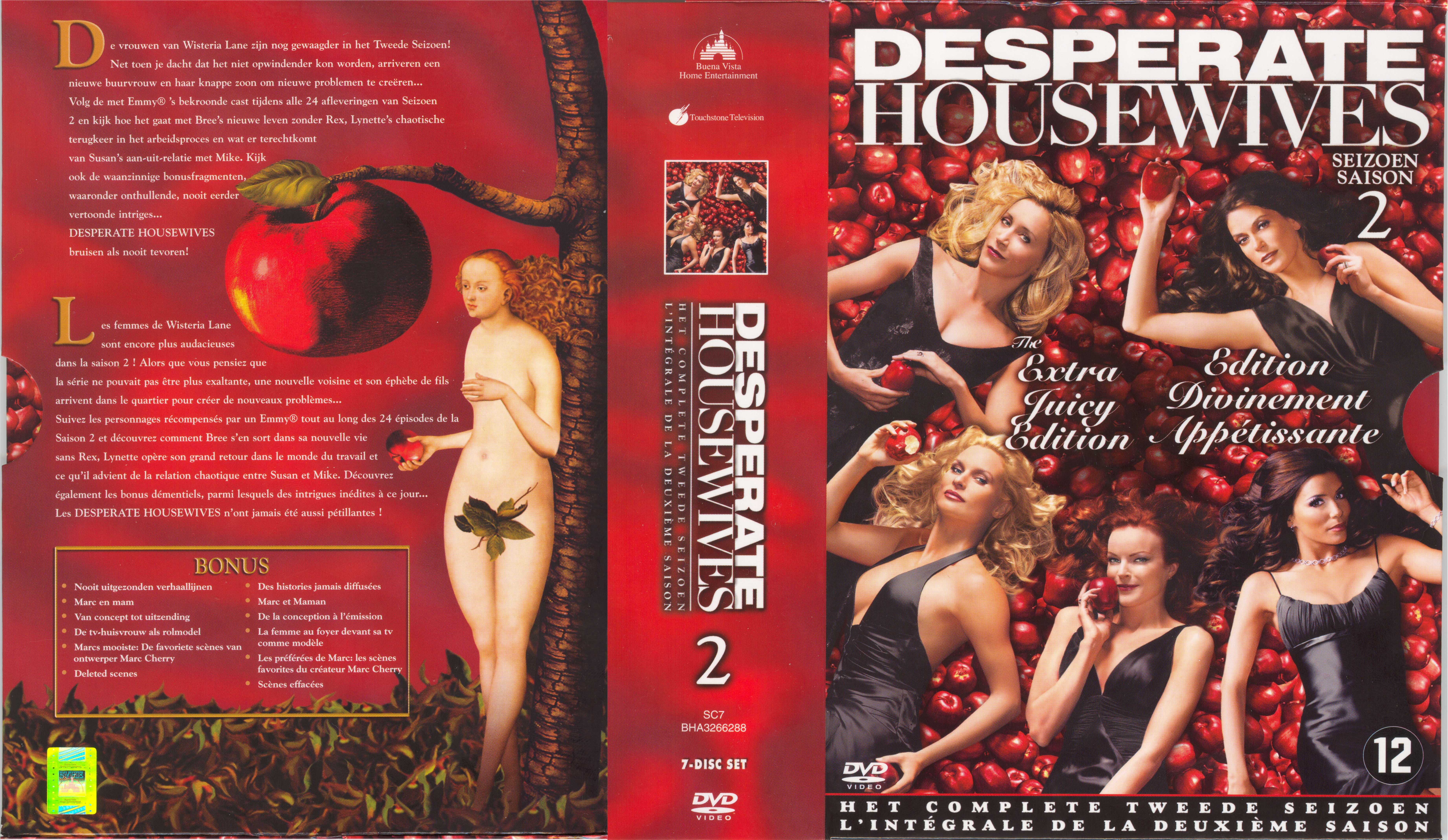 Jaquette DVD Desperate housewives Saison 2 COFFRET