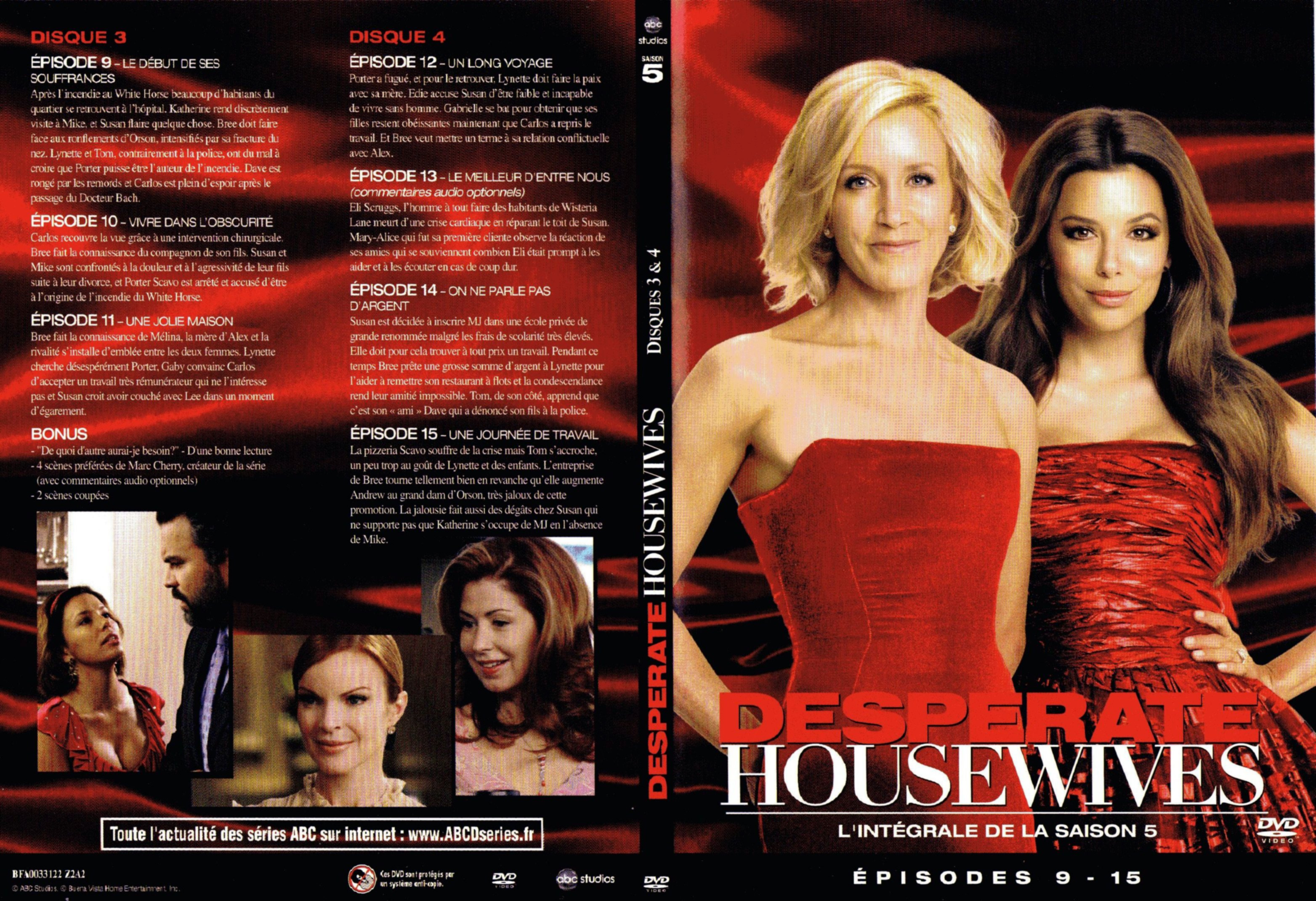 Jaquette DVD Desperate housewives Saison 5 DVD 2
