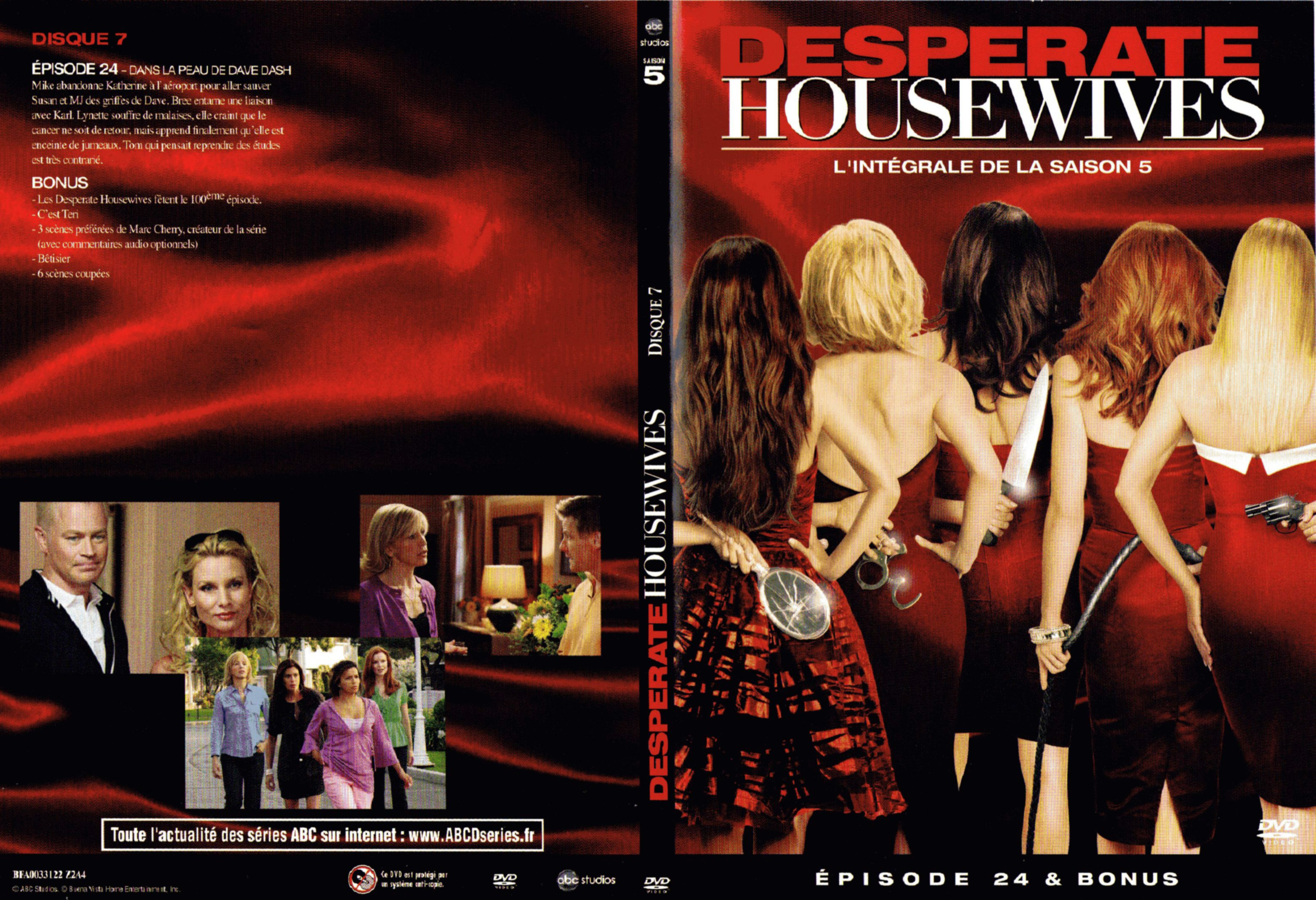 Jaquette DVD Desperate housewives Saison 5 DVD 4