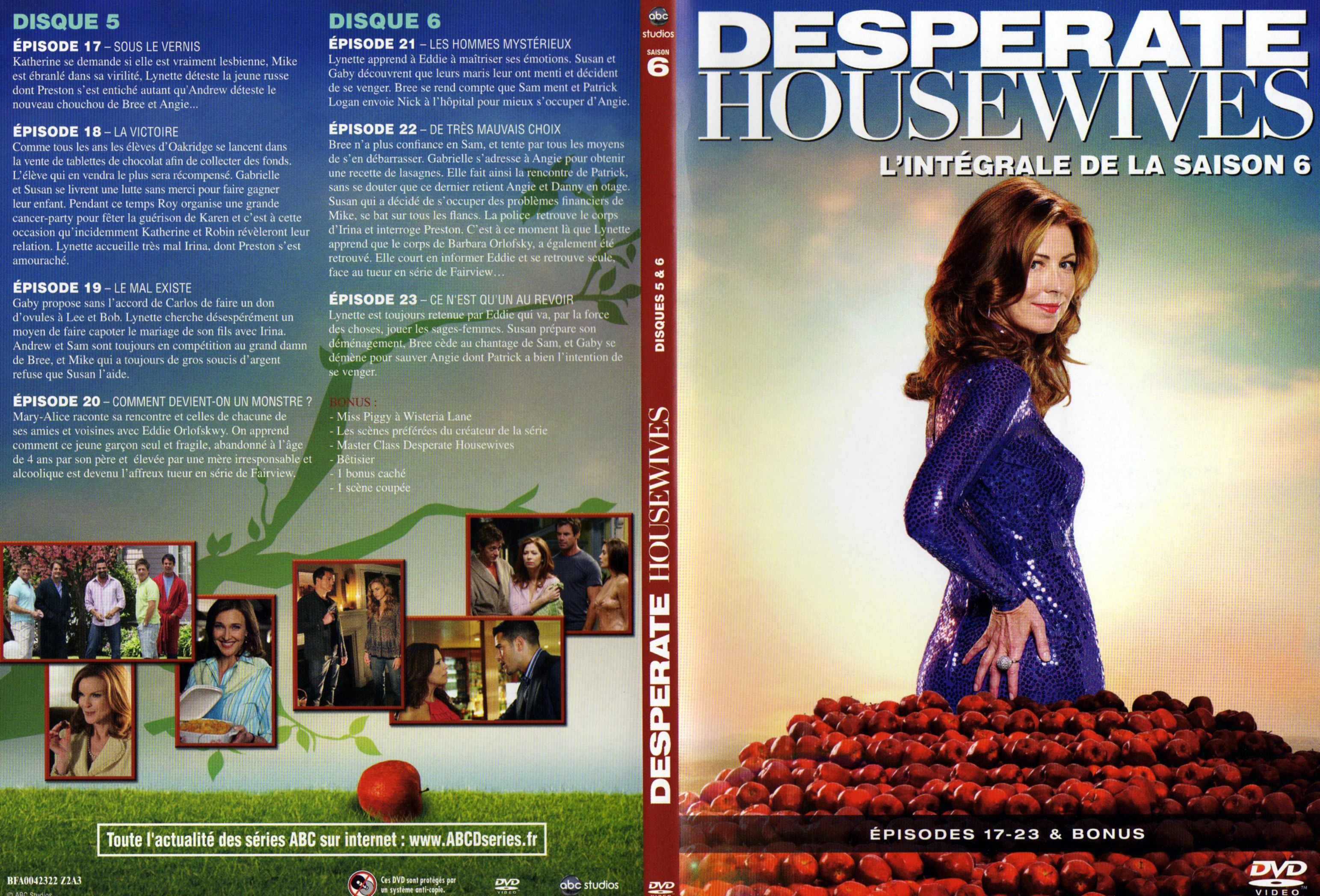 Jaquette DVD Desperate housewives Saison 6 DVD 3