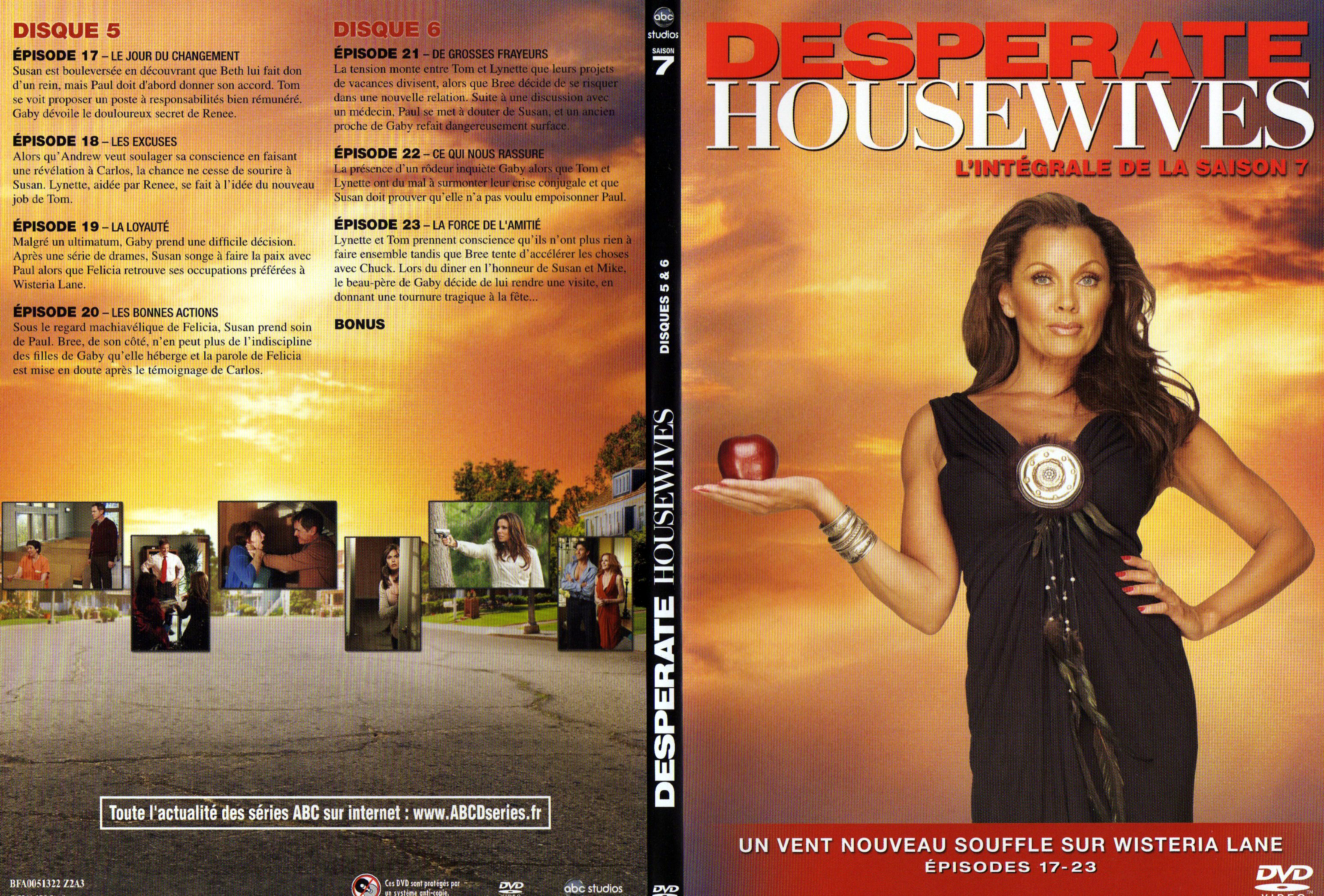 Jaquette DVD Desperate housewives Saison 7 DVD 3