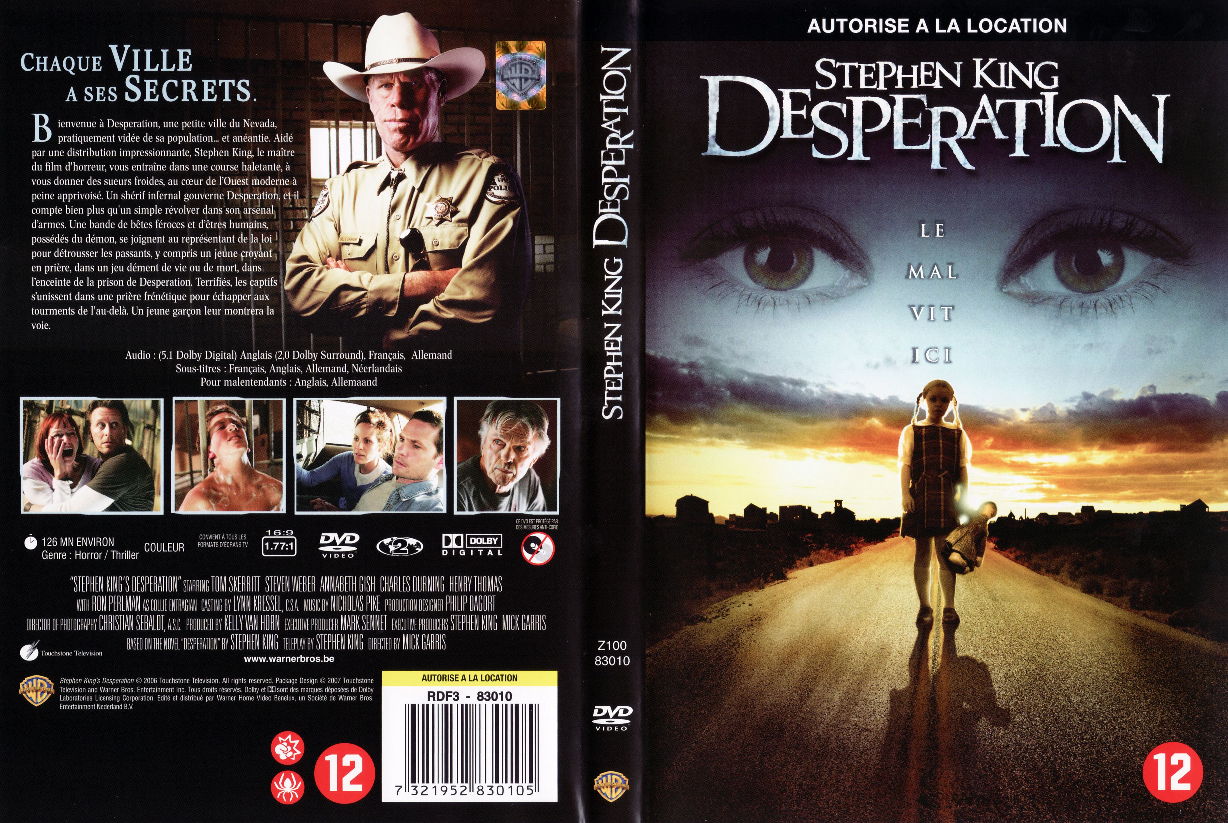 Jaquette DVD Desperation