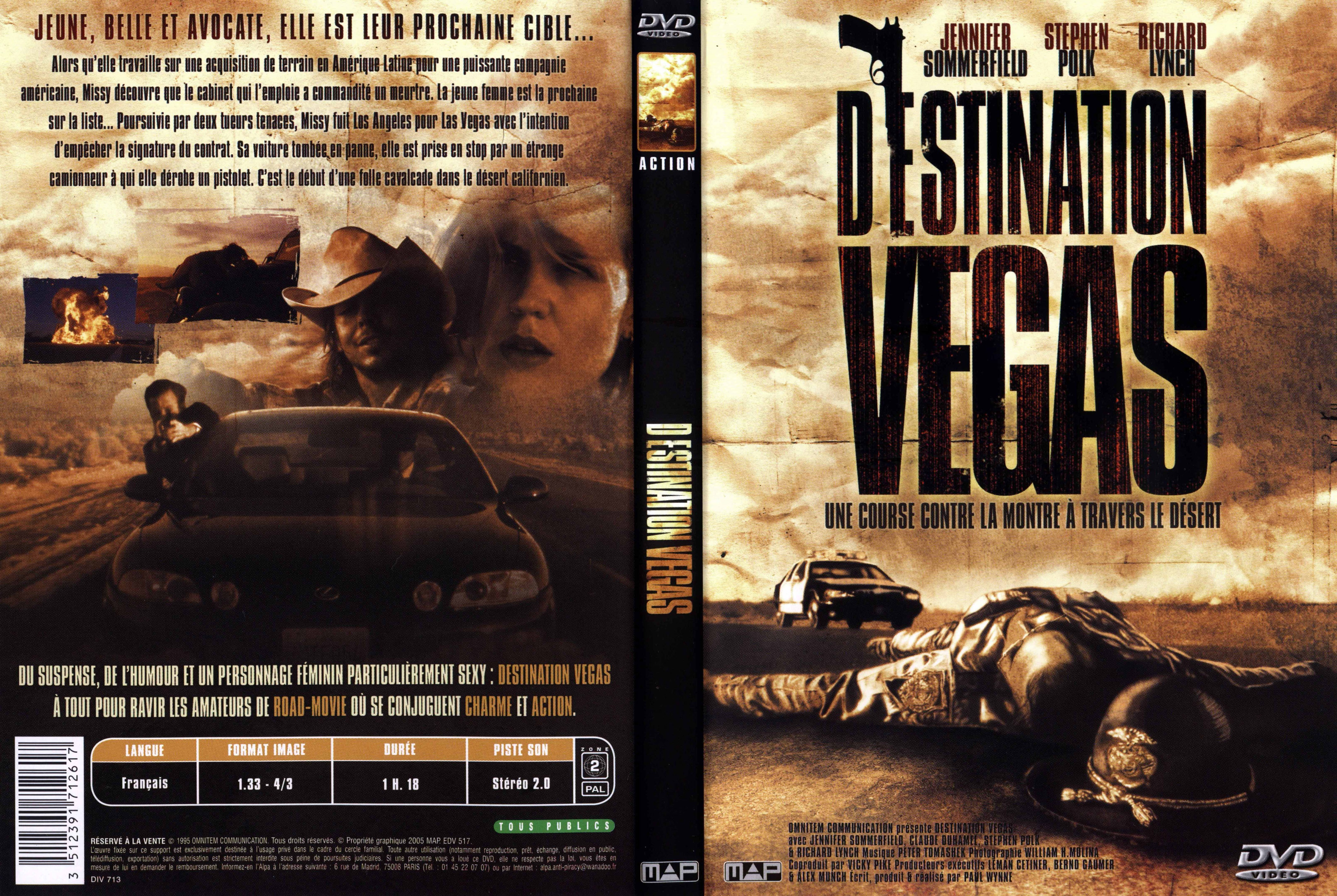 Jaquette DVD Destination Vegas