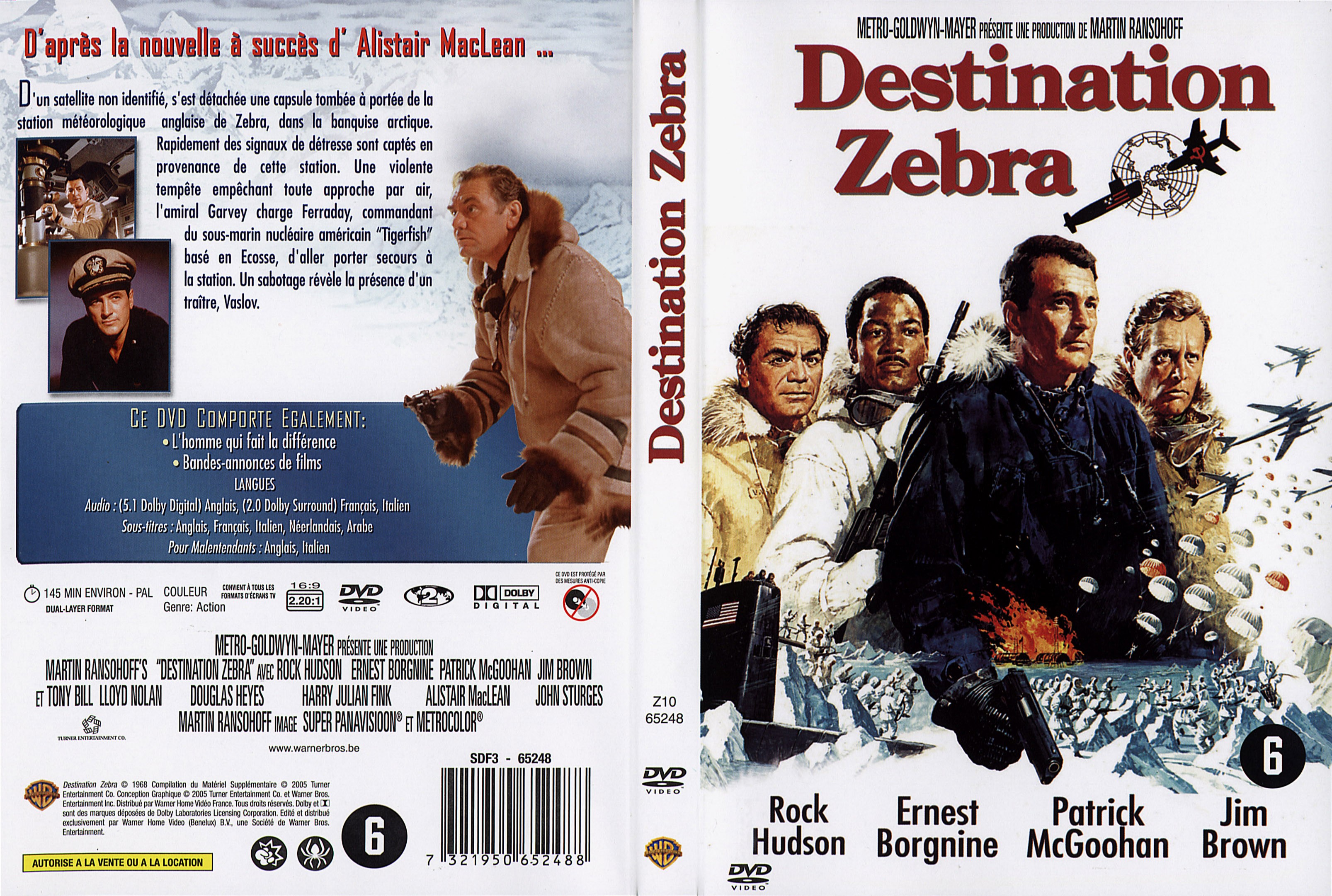Jaquette DVD Destination Zebra