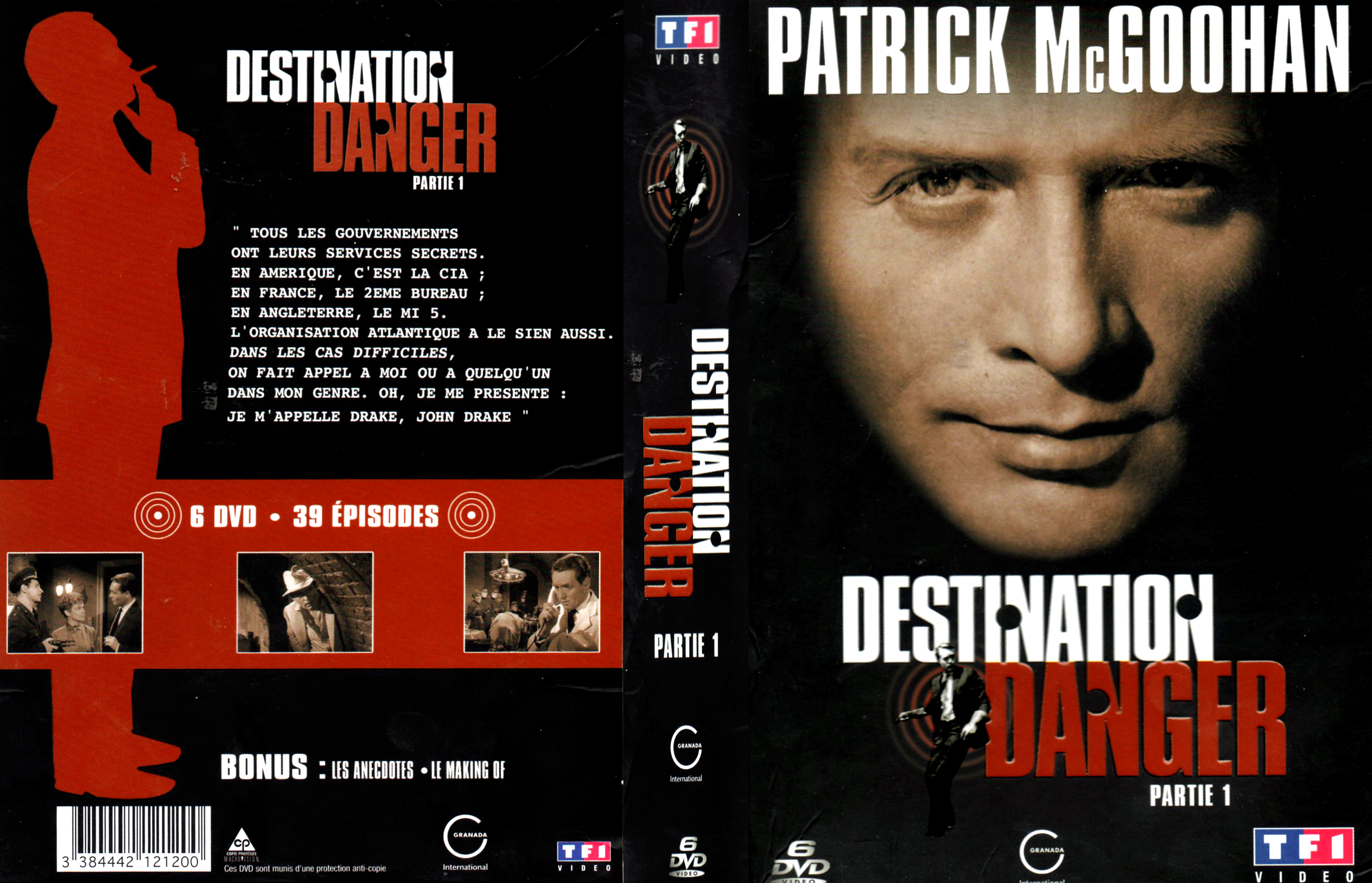 Jaquette DVD Destination danger Partie 1