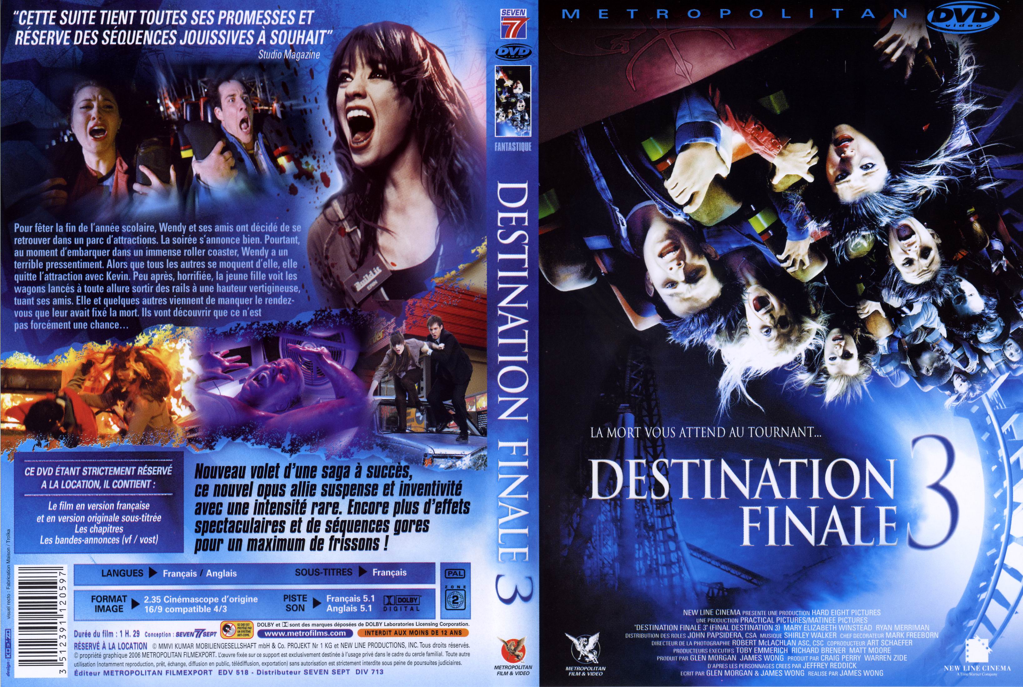 Jaquette DVD Destination finale 3