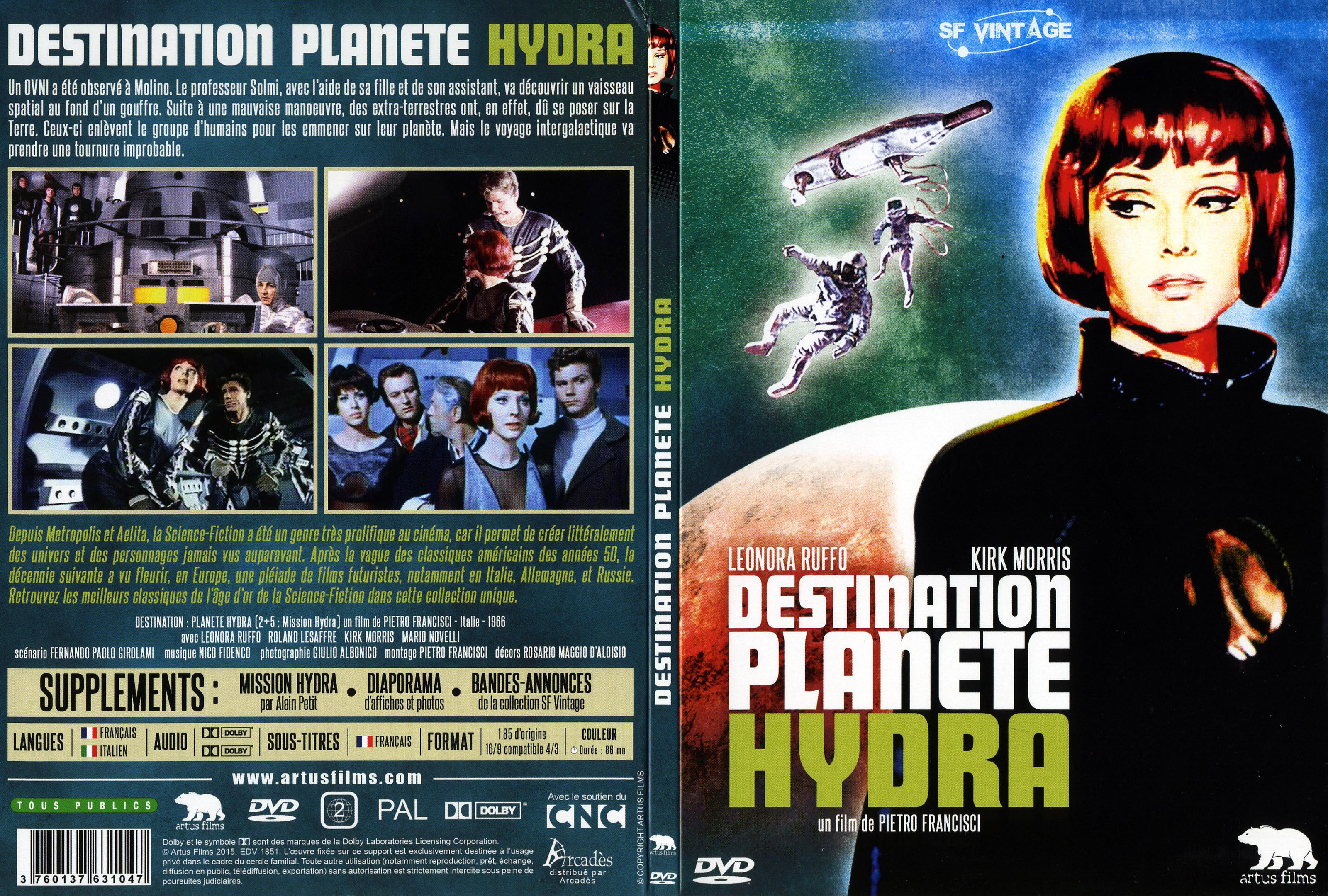Jaquette DVD Destination plante hydra