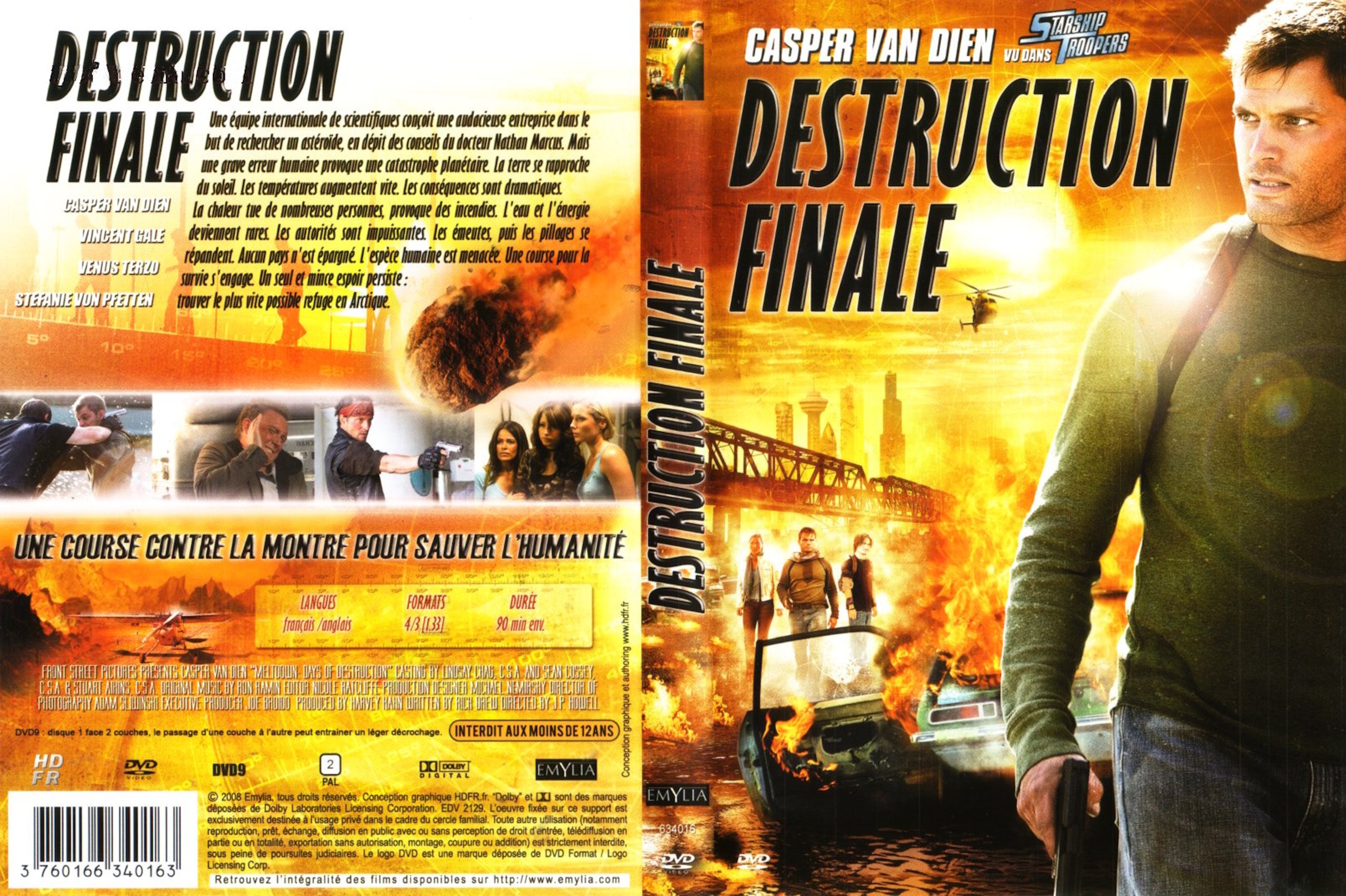 Jaquette DVD Destruction finale (2008)
