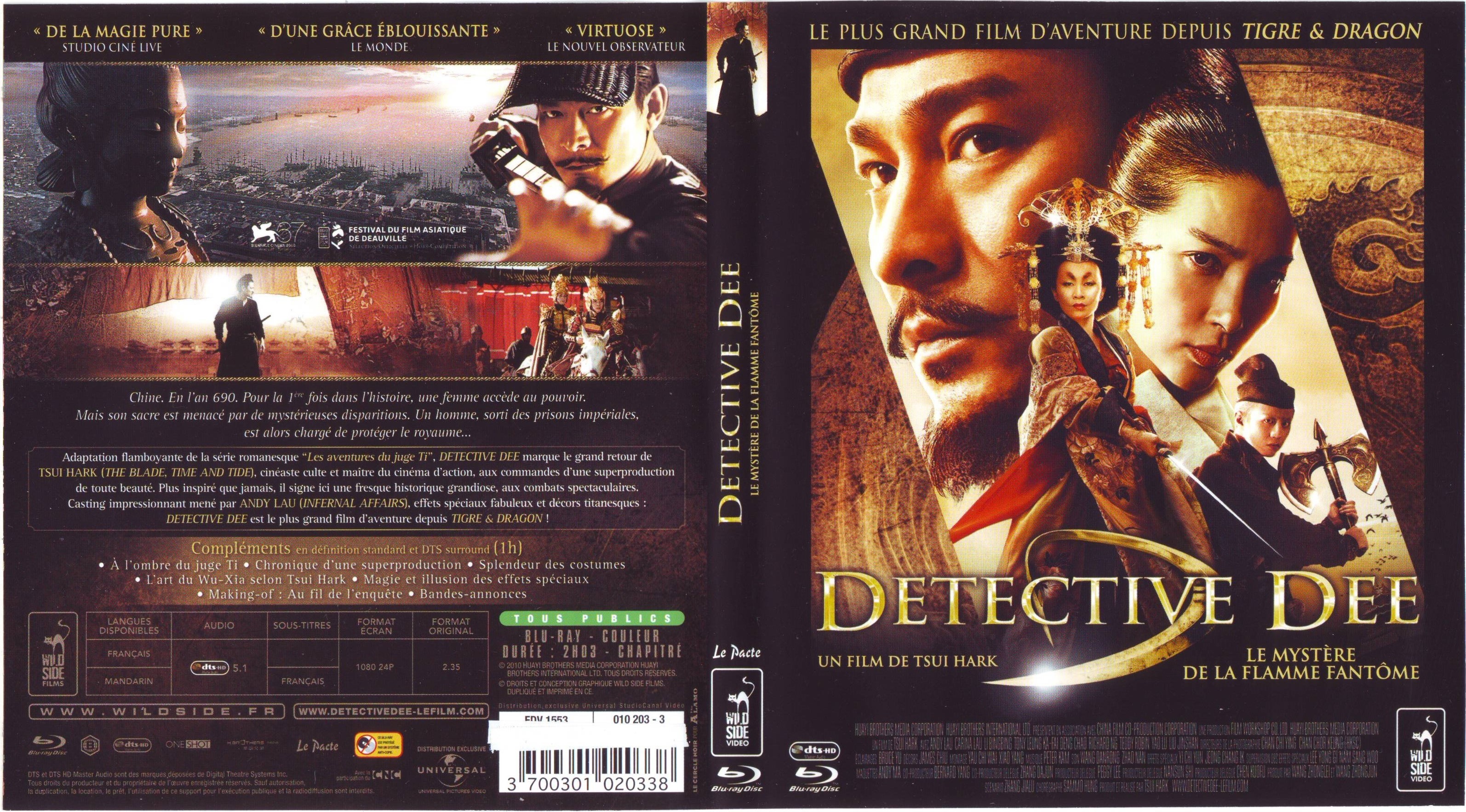 Jaquette DVD Detective Dee (BLU-RAY)