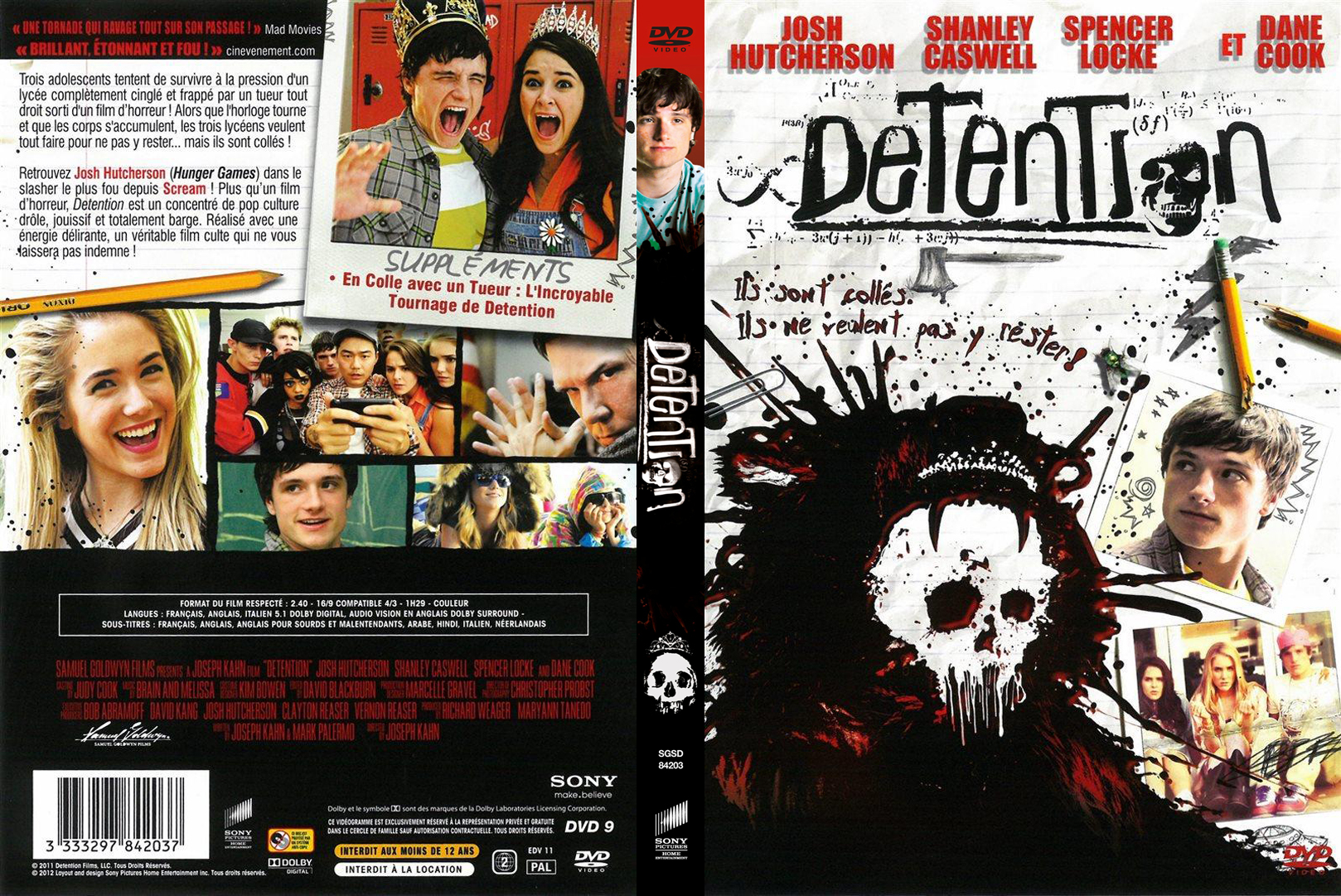Jaquette DVD Dtention (2011)