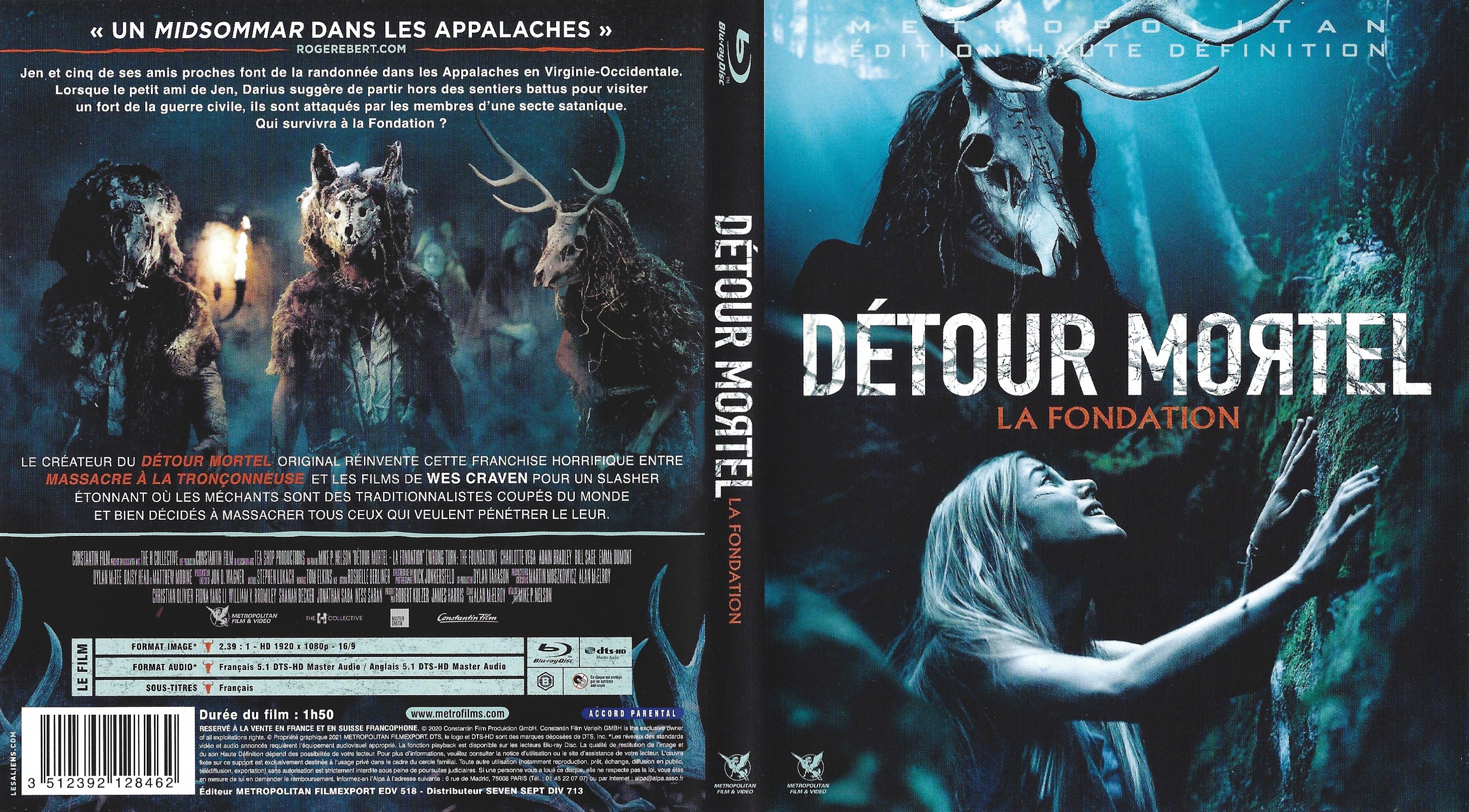 Jaquette DVD Detour Mortel - La Fondation (BLU-RAY)