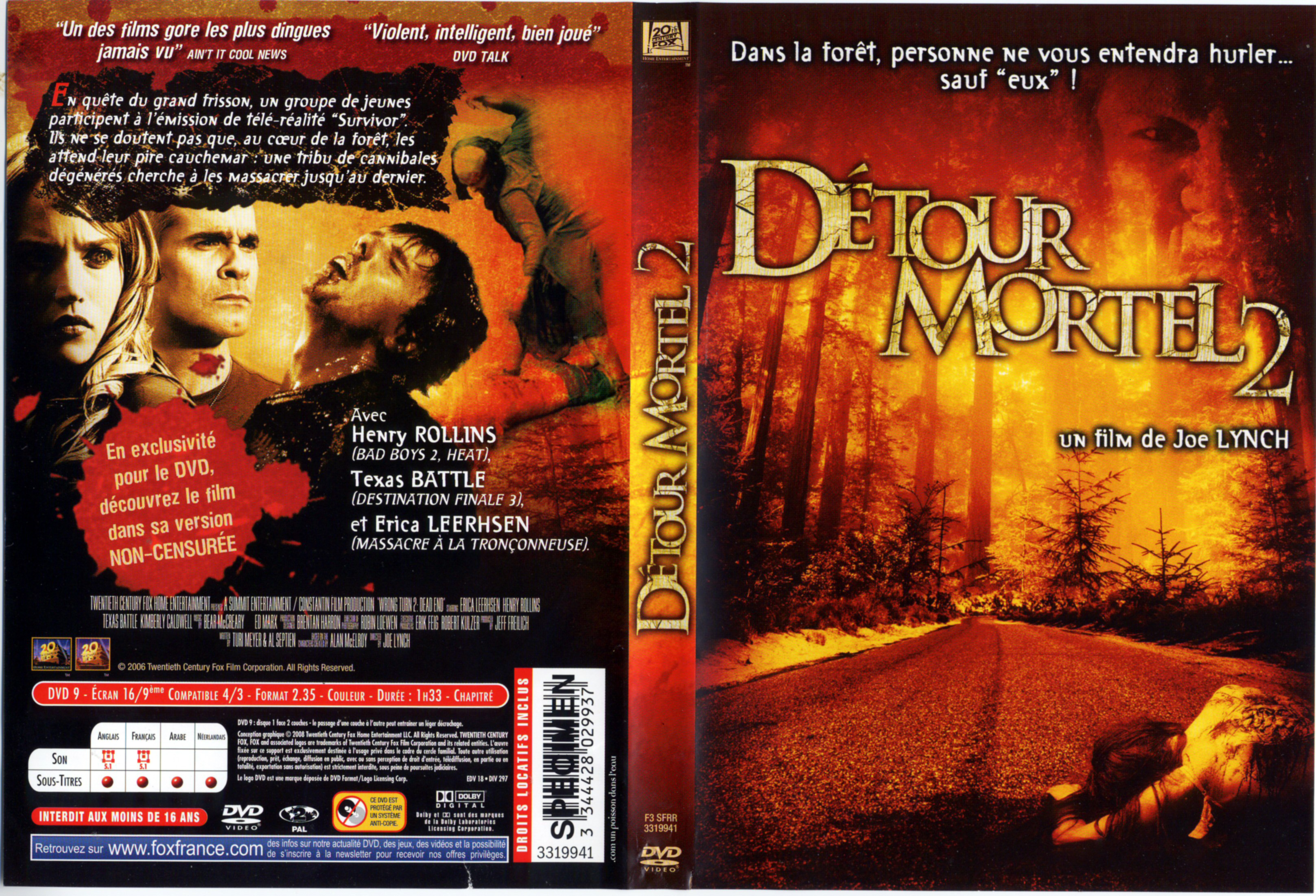 Jaquette DVD Dtour mortel 2