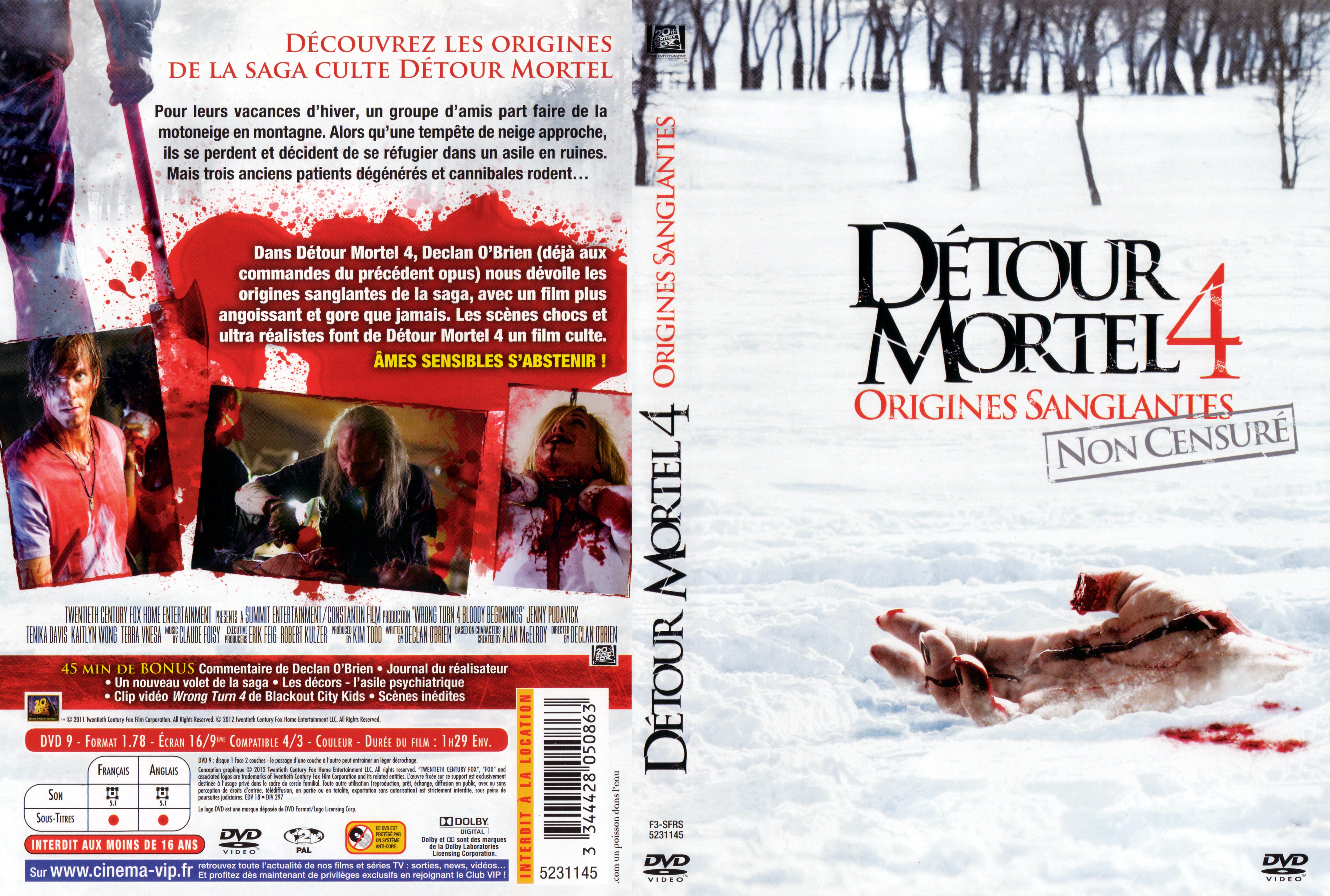 Jaquette DVD Detour mortel 4