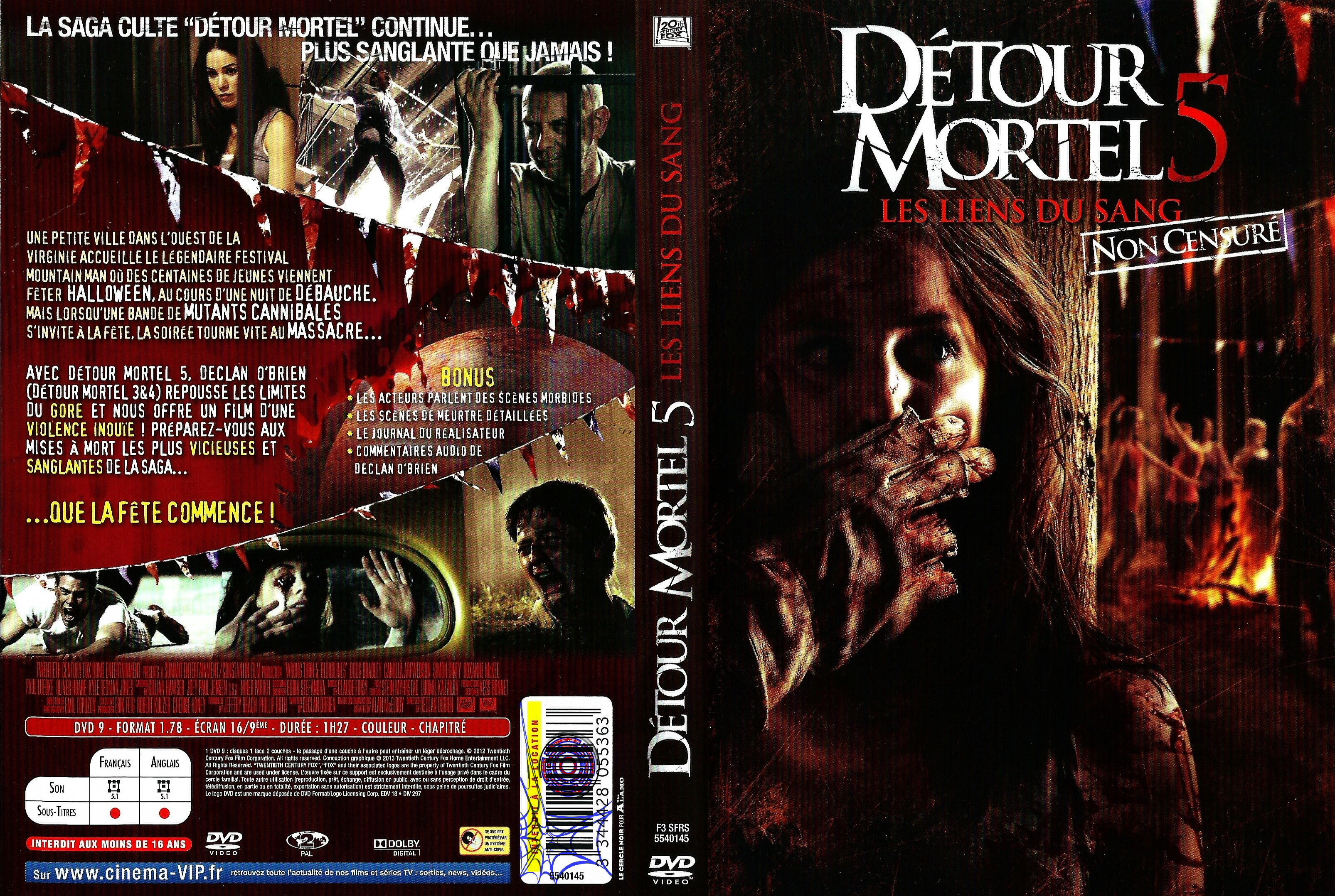 Jaquette DVD Dtour mortel 5