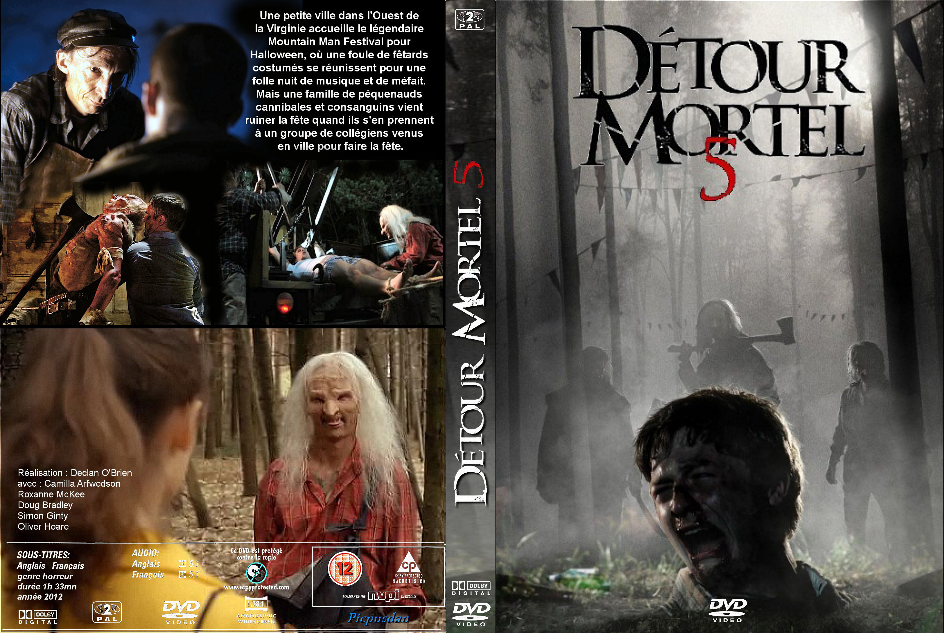 Jaquette DVD Dtour mortel 5 custom