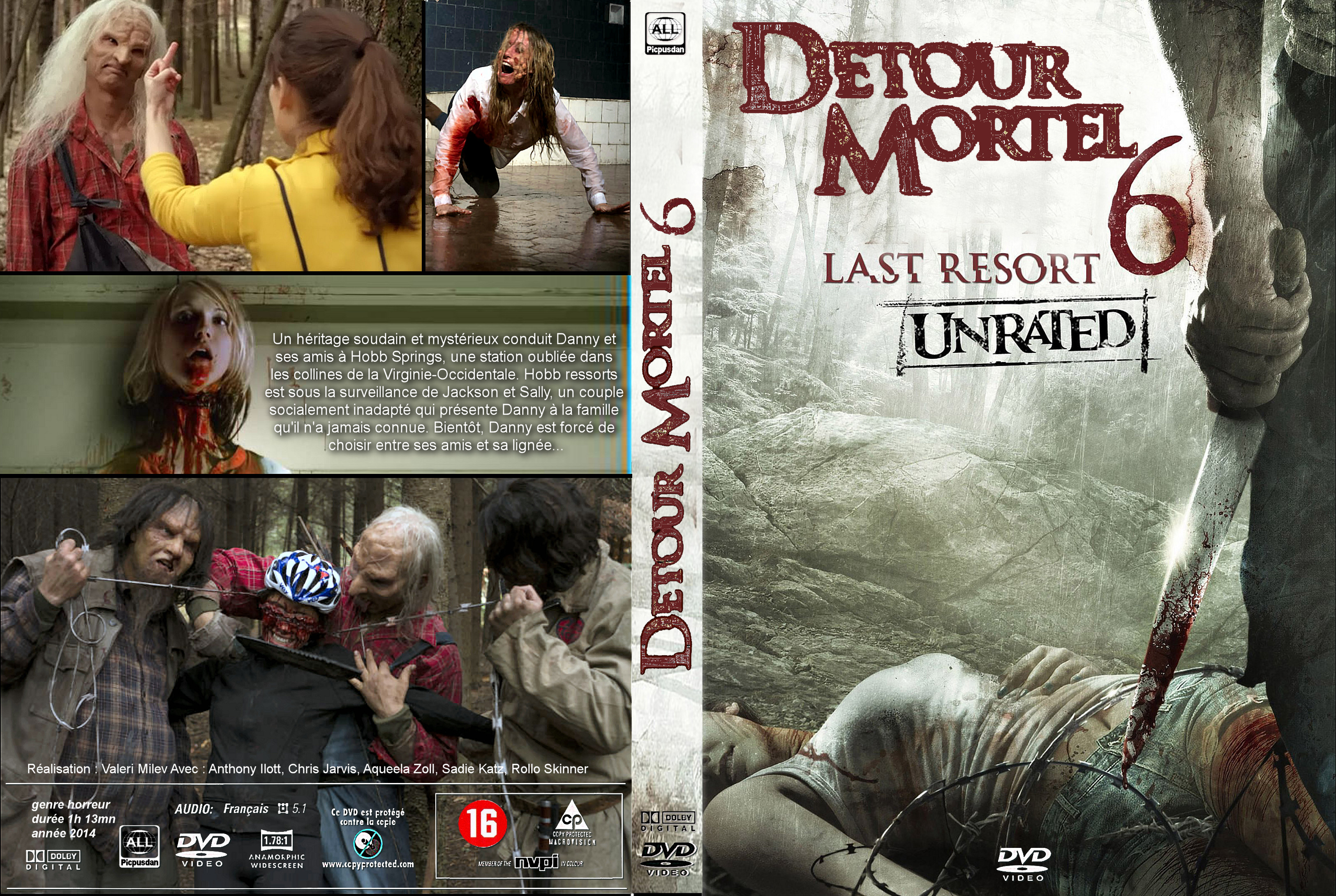 Jaquette DVD Dtour mortel 6 custom