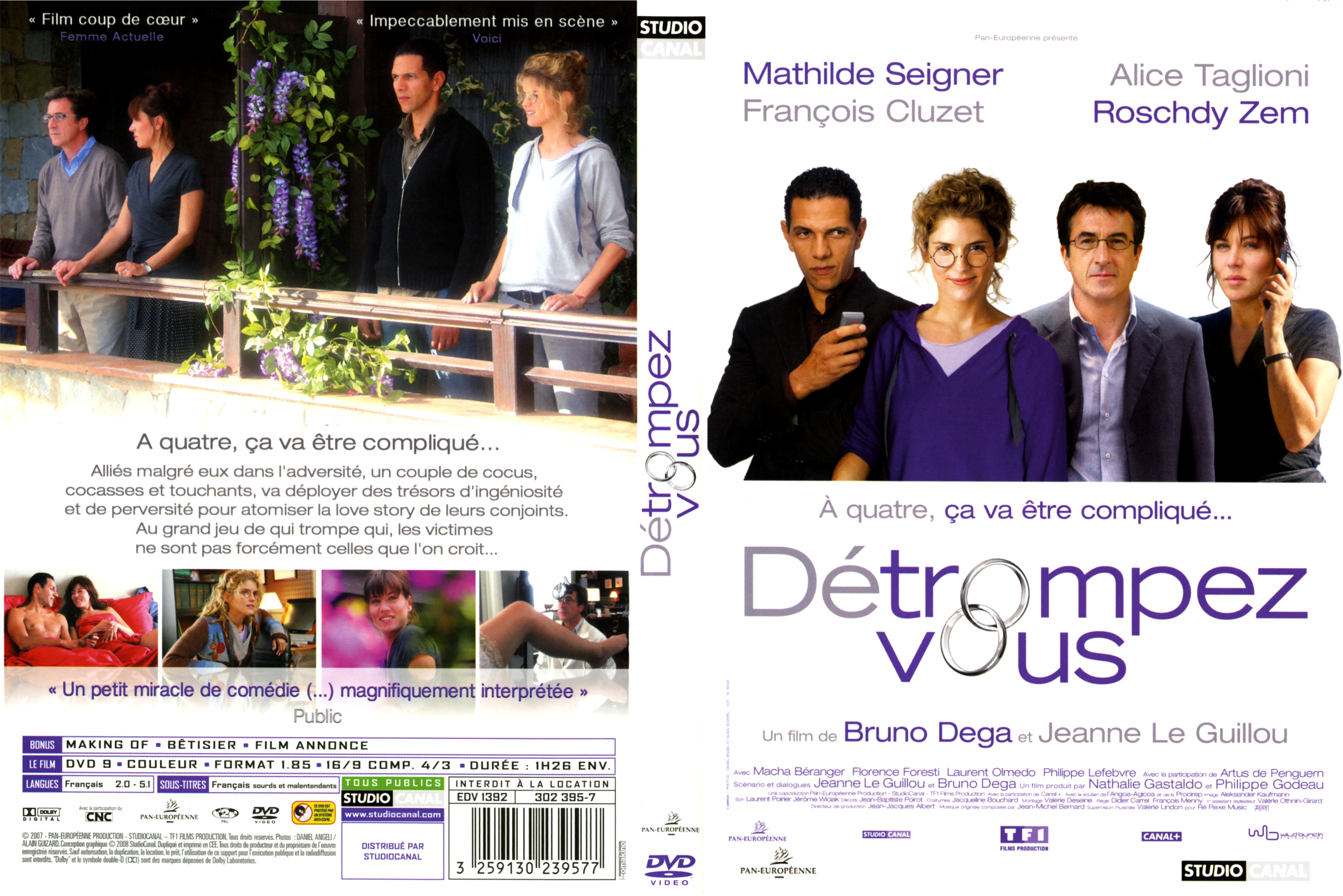 Jaquette DVD Detrompez-vous