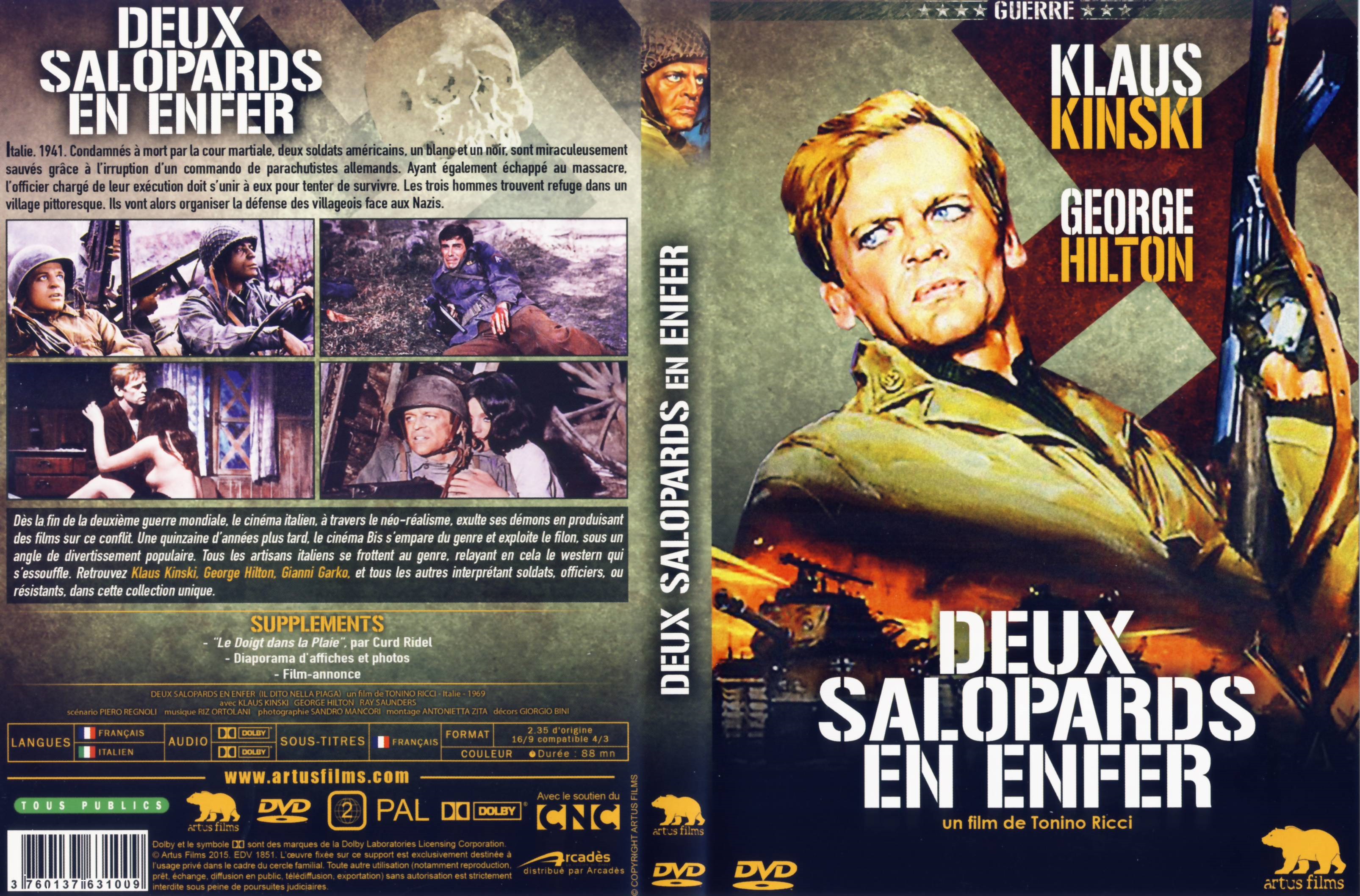 Jaquette DVD Deux salopards en enfer