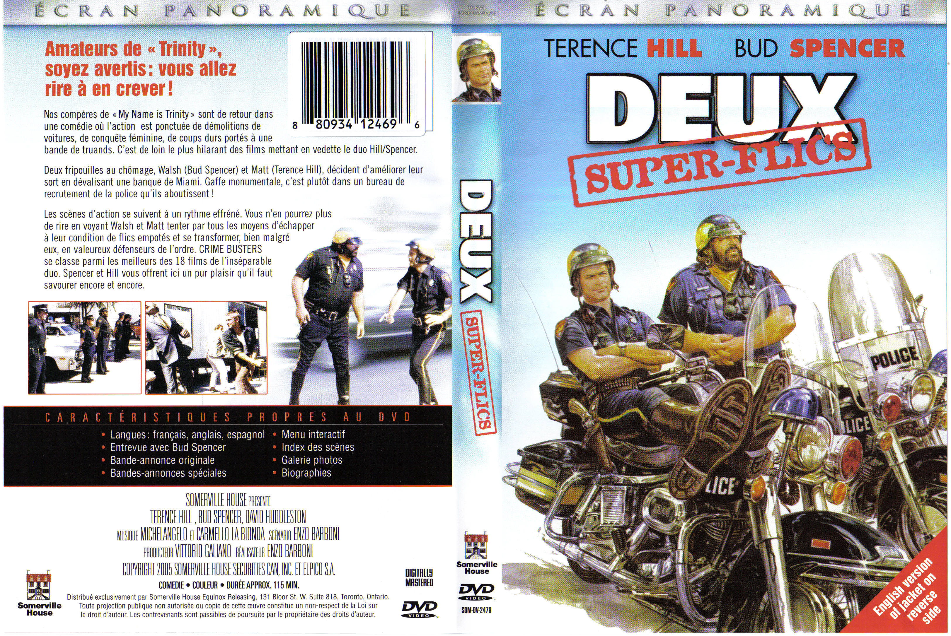 Jaquette DVD Deux super-flics v2