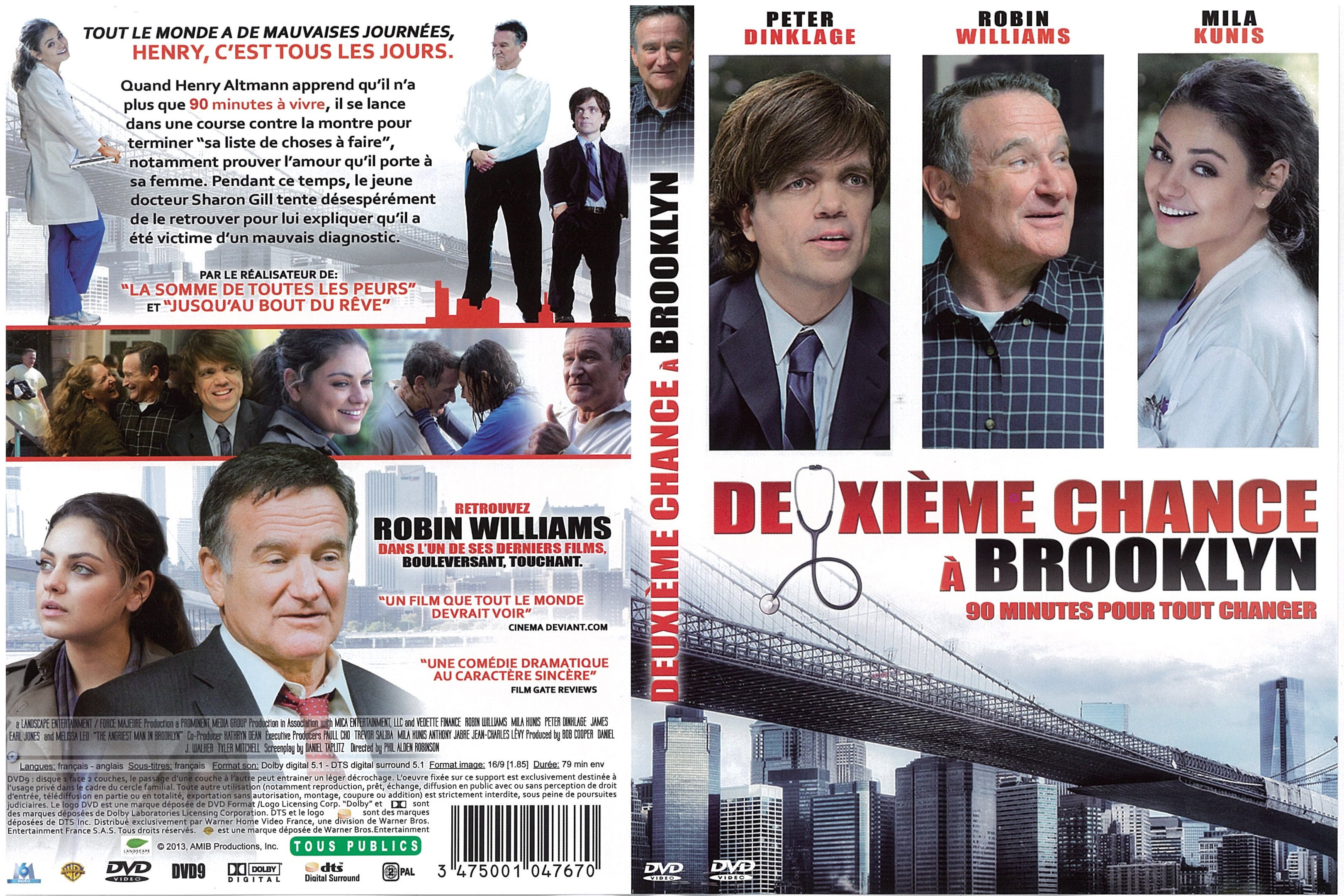 Jaquette DVD Deuxime chance  Brooklyn