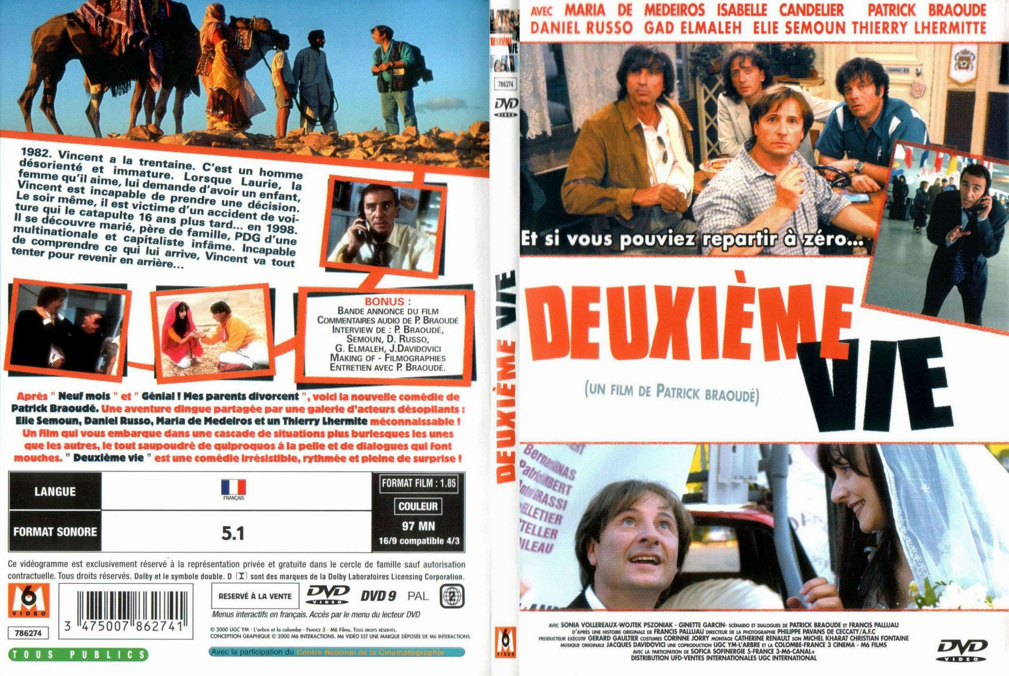 Jaquette DVD Deuxime vie - SLIM