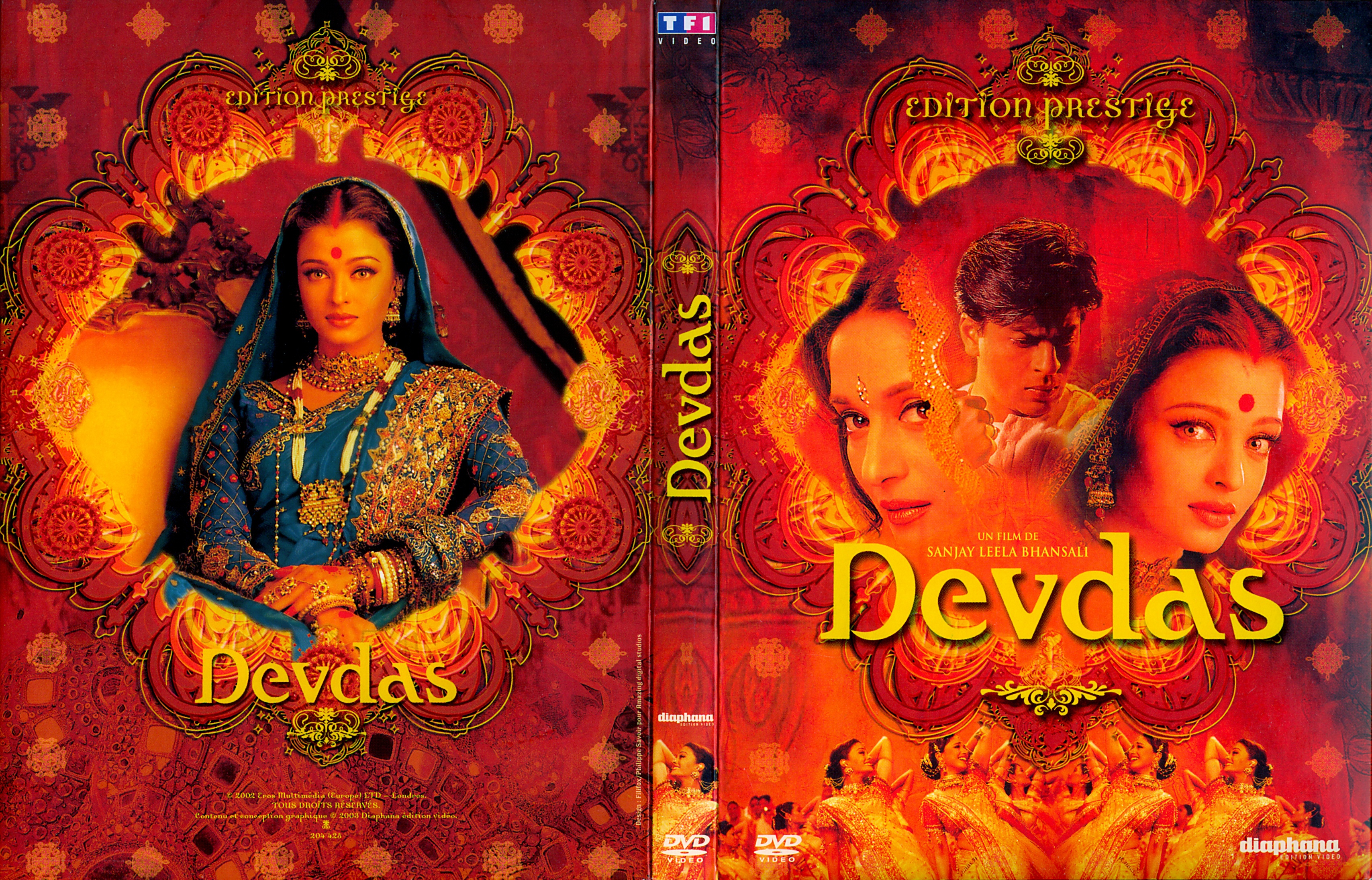 Jaquette DVD Devdas v2