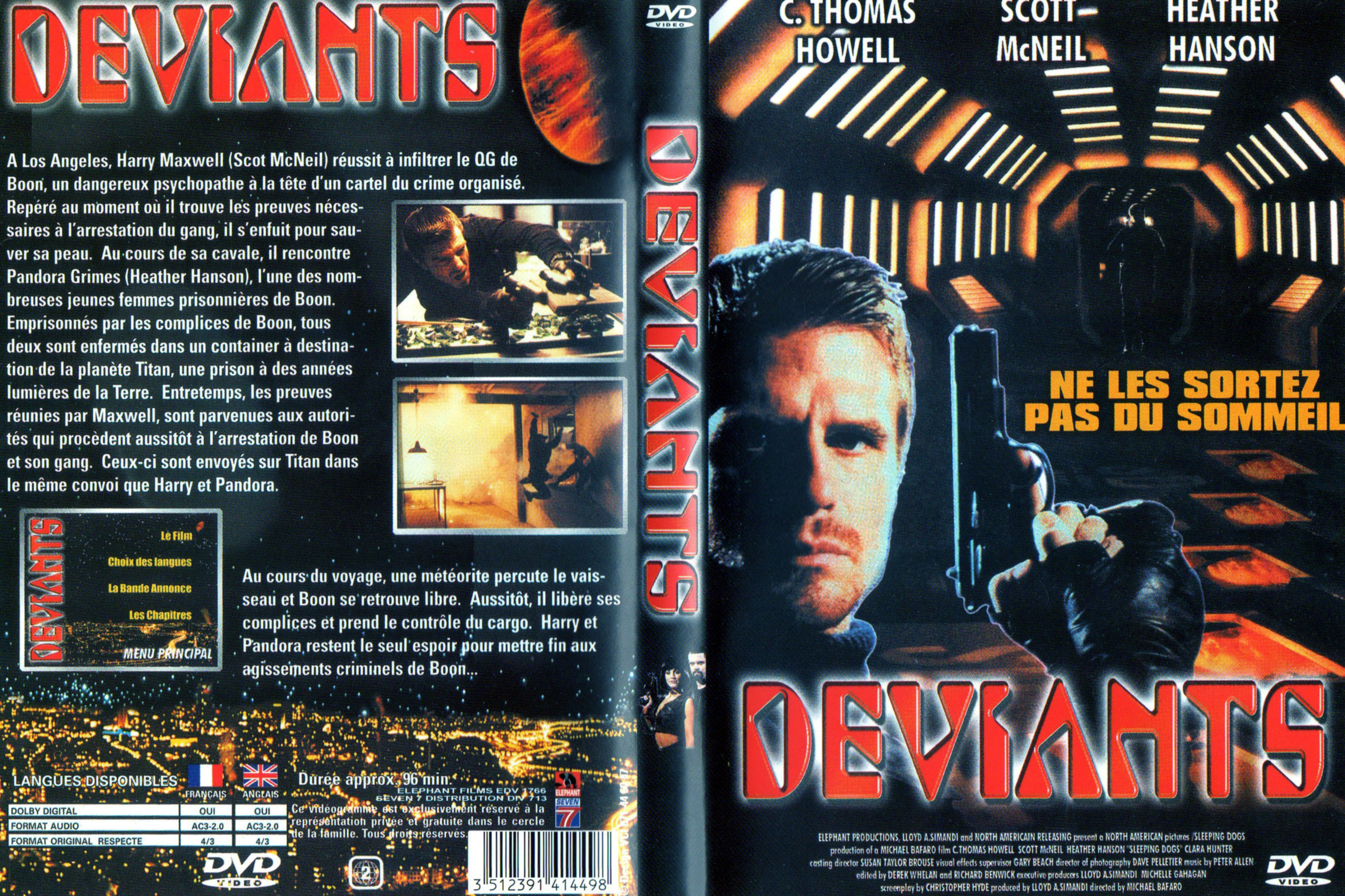 Jaquette DVD Dviants