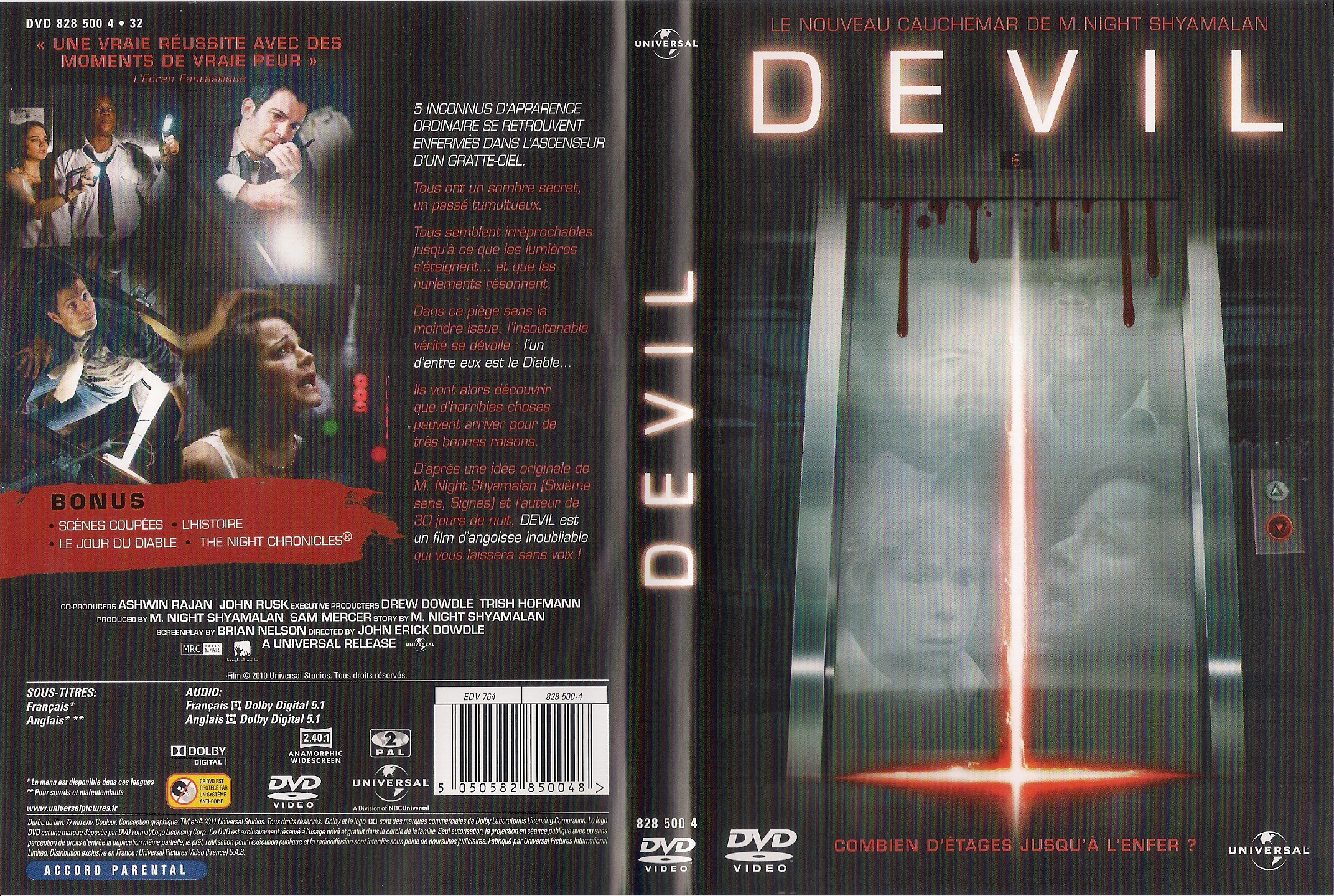 Jaquette DVD Devil