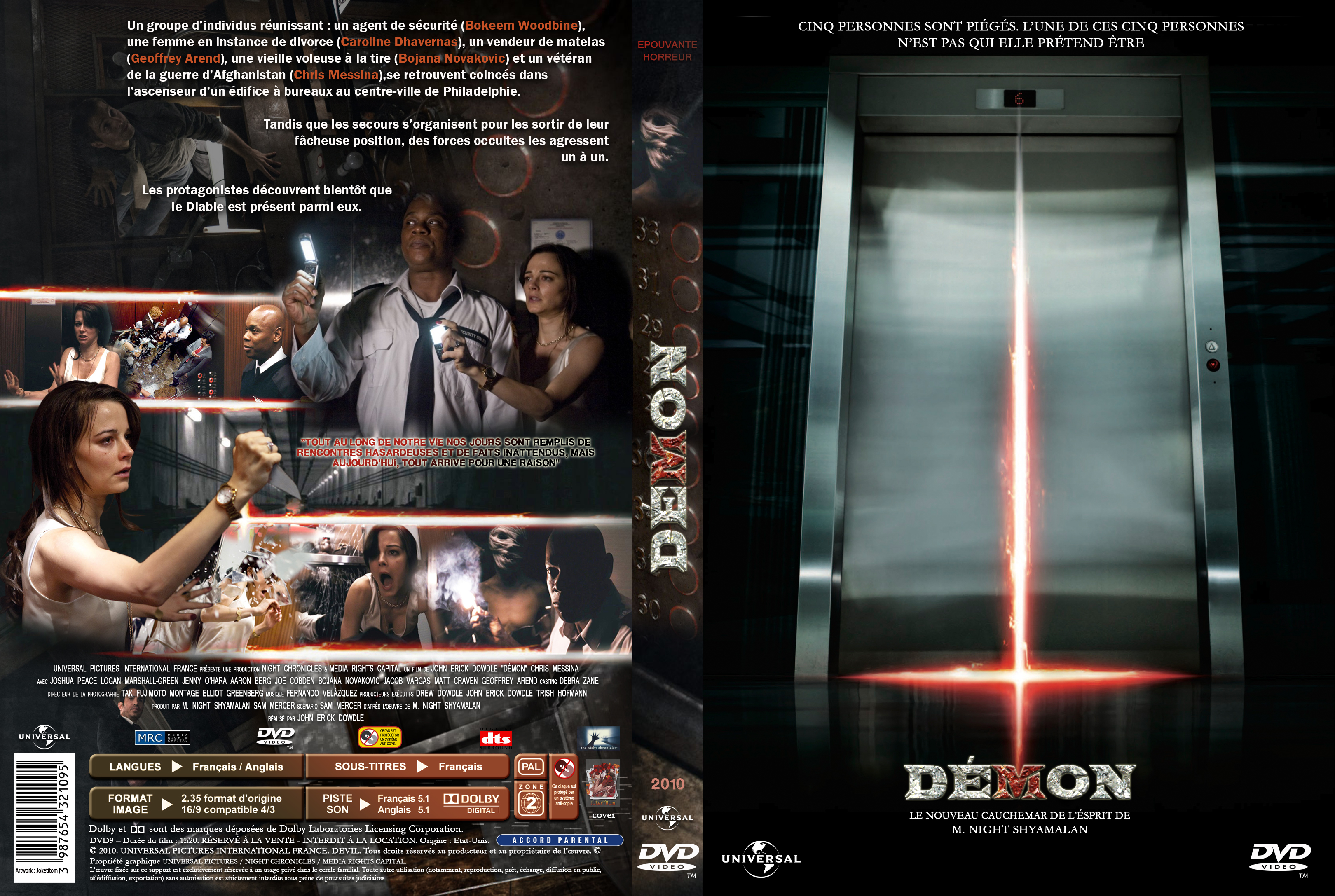 Jaquette DVD Devil - Dmon custom