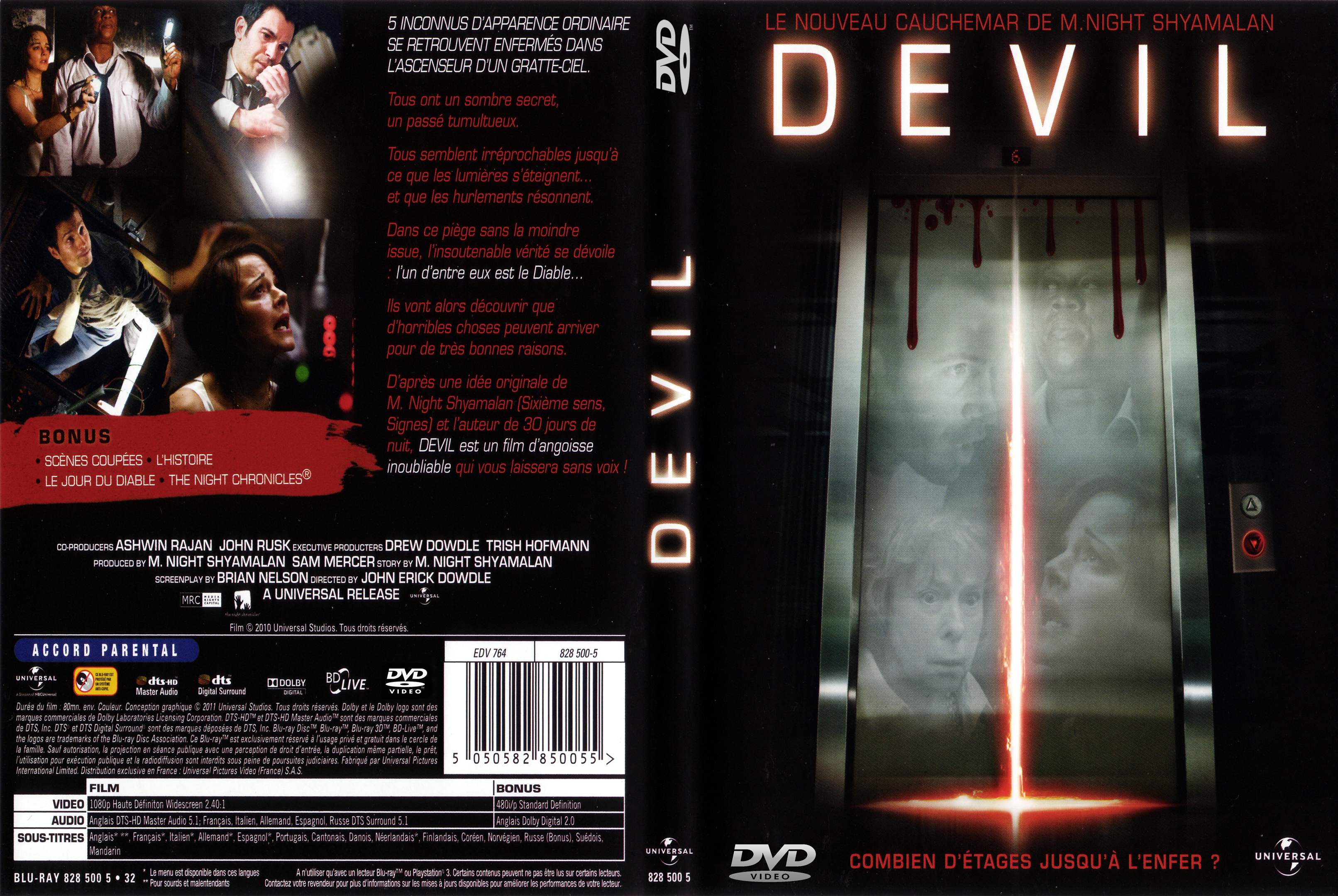 Jaquette DVD Devil custom v2