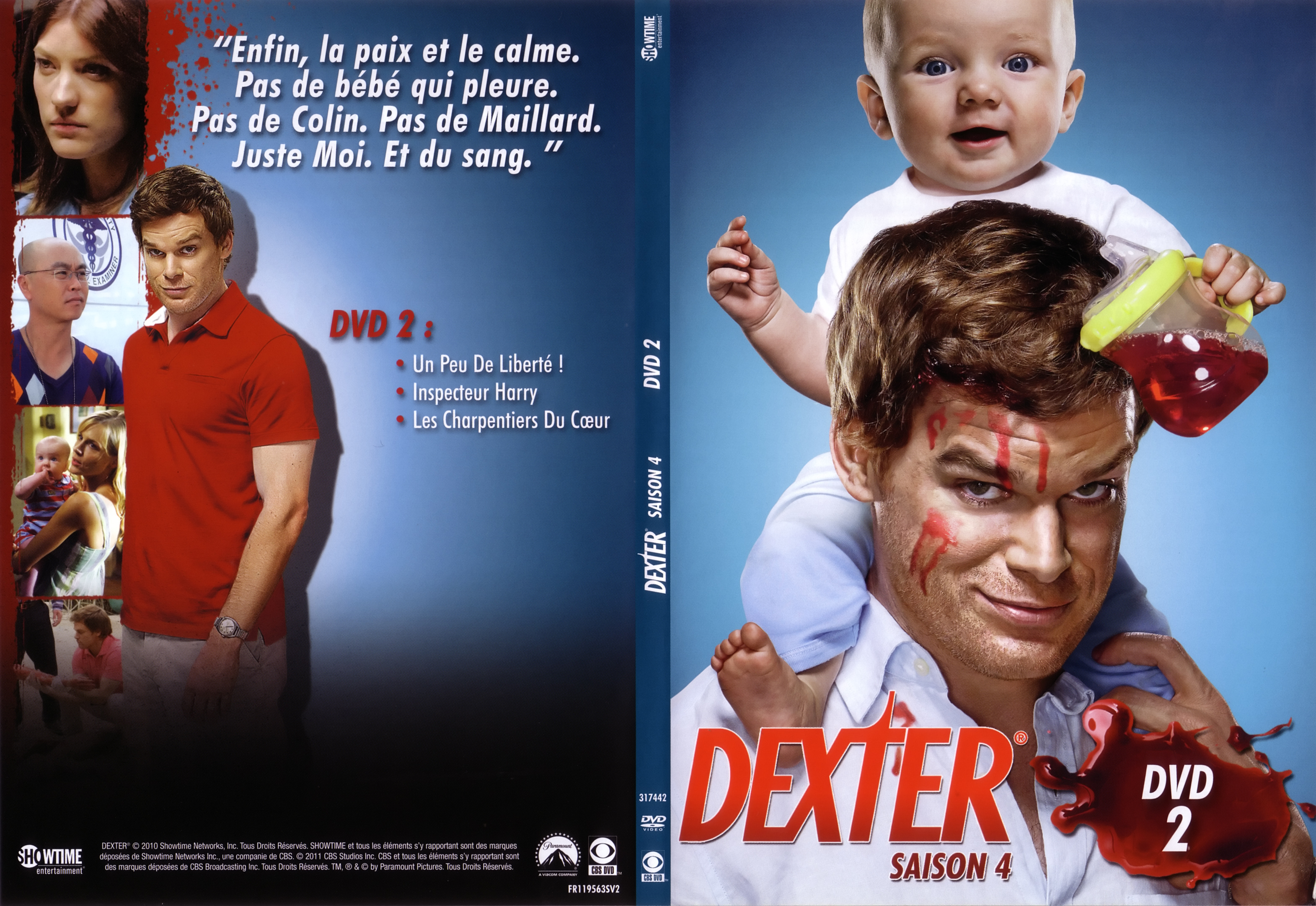 Jaquette DVD Dexter Saison 4 DVD 2