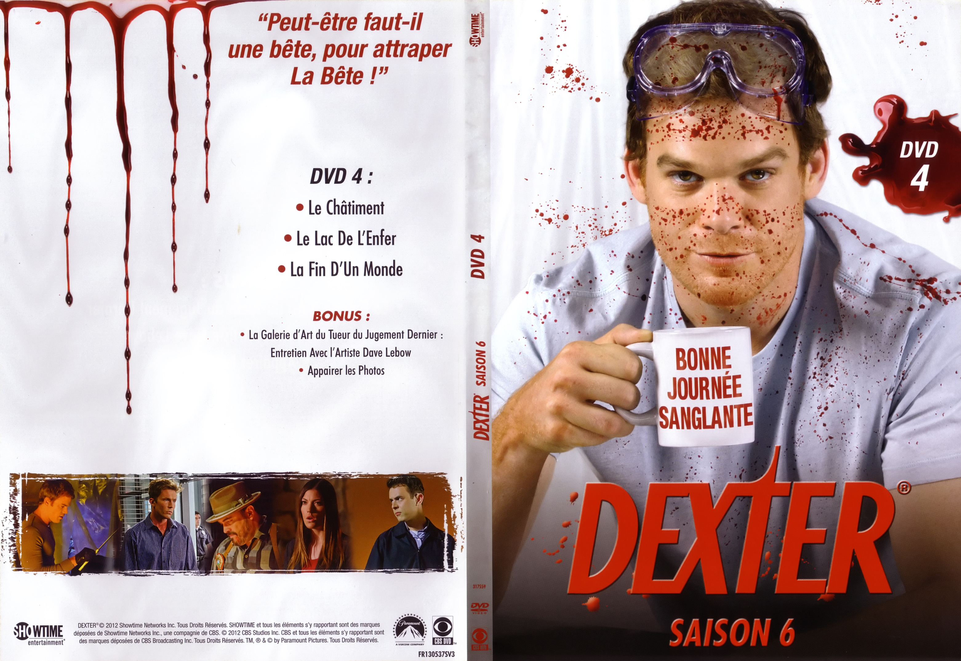 Jaquette DVD Dexter saison 6 DVD 4