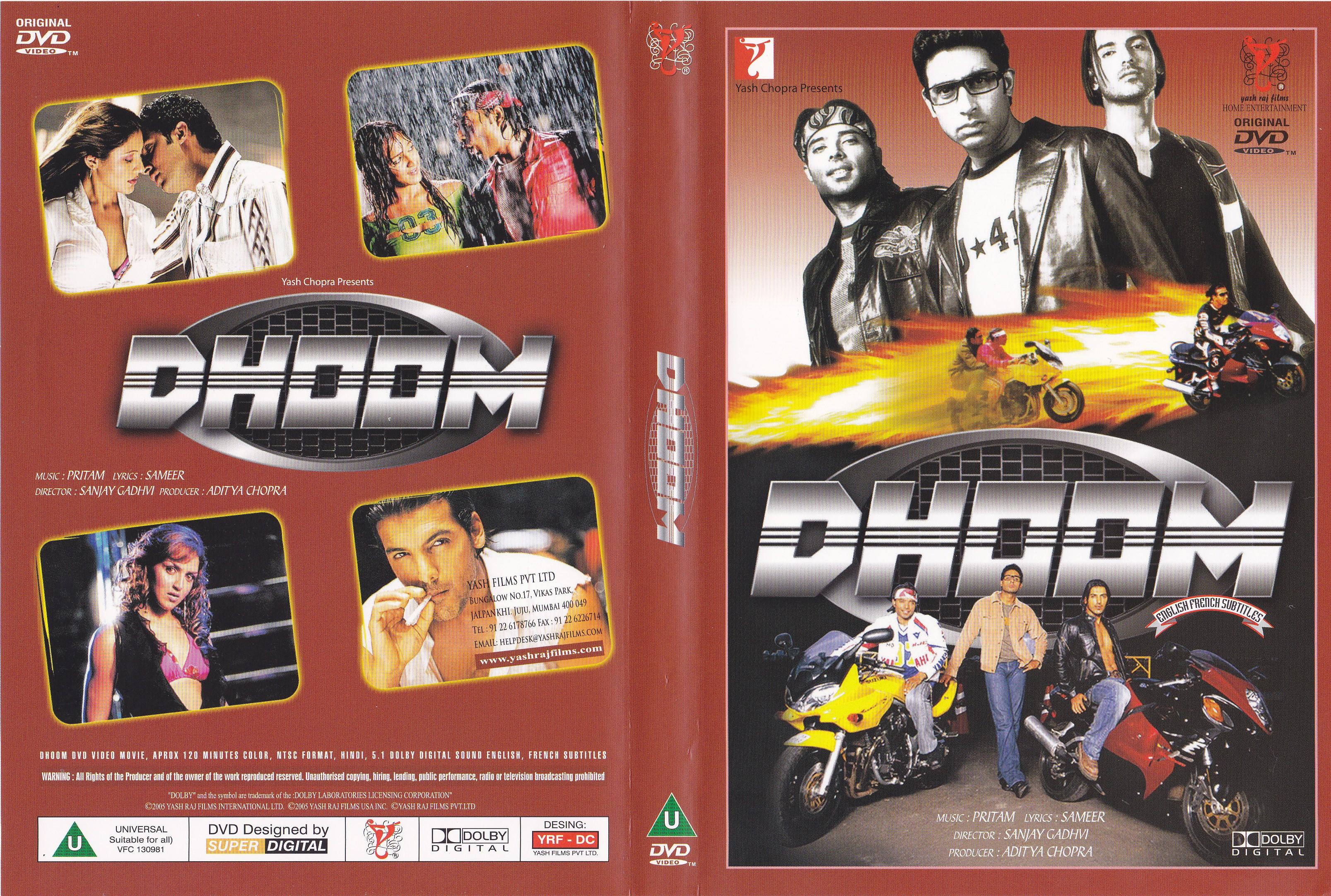 Jaquette DVD Dhoom v2