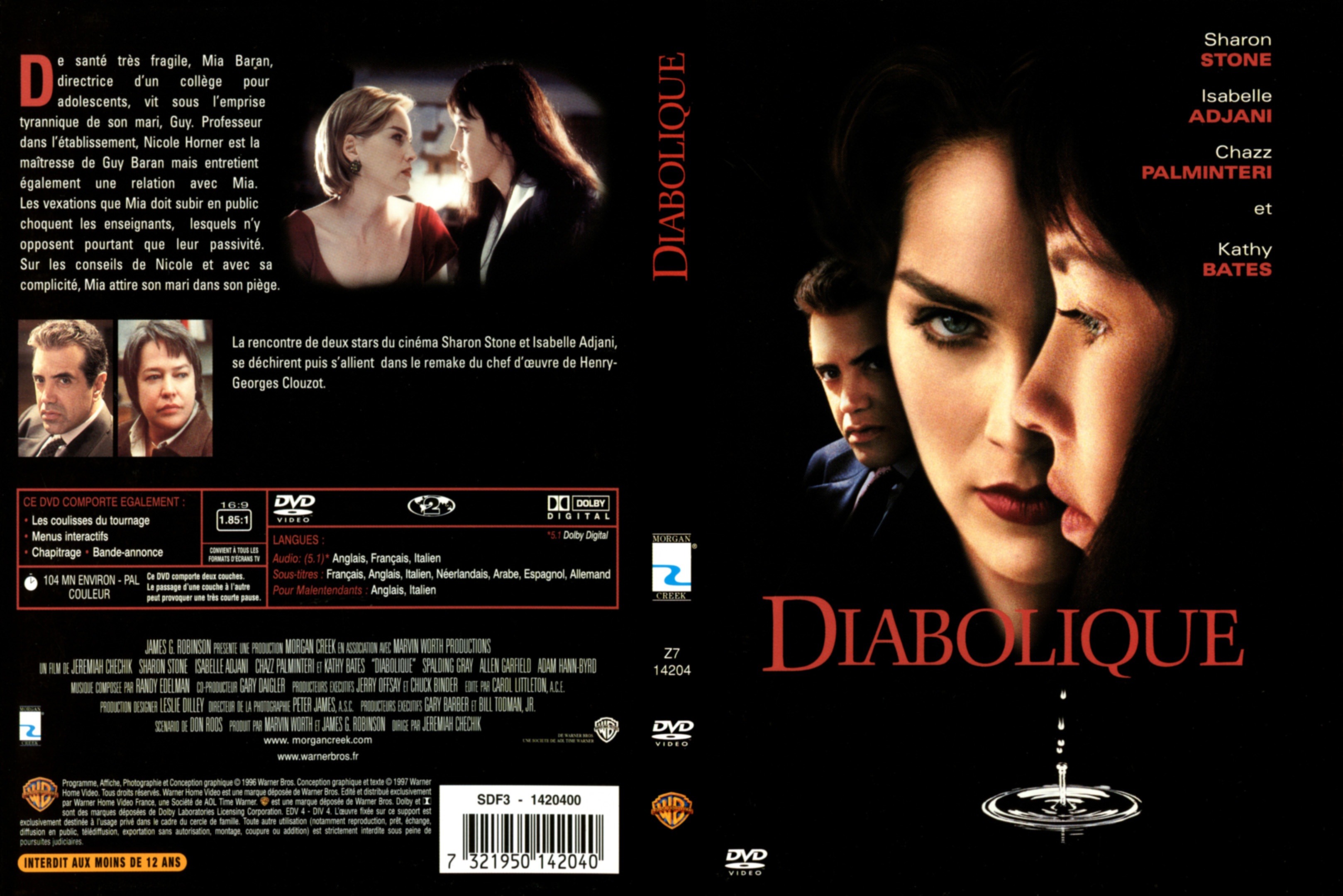 Jaquette DVD Diabolique v2