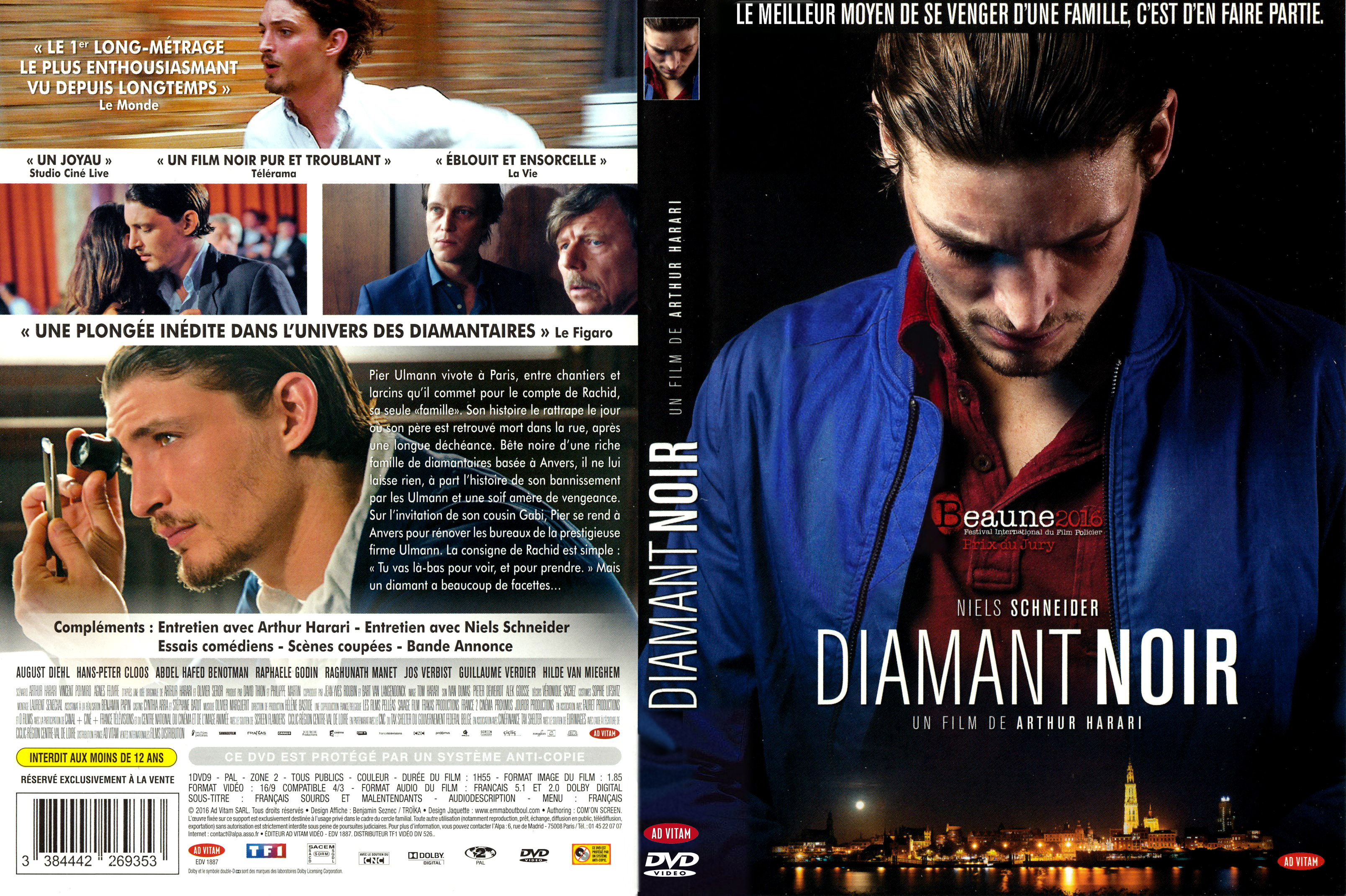 Jaquette DVD Diamant noir